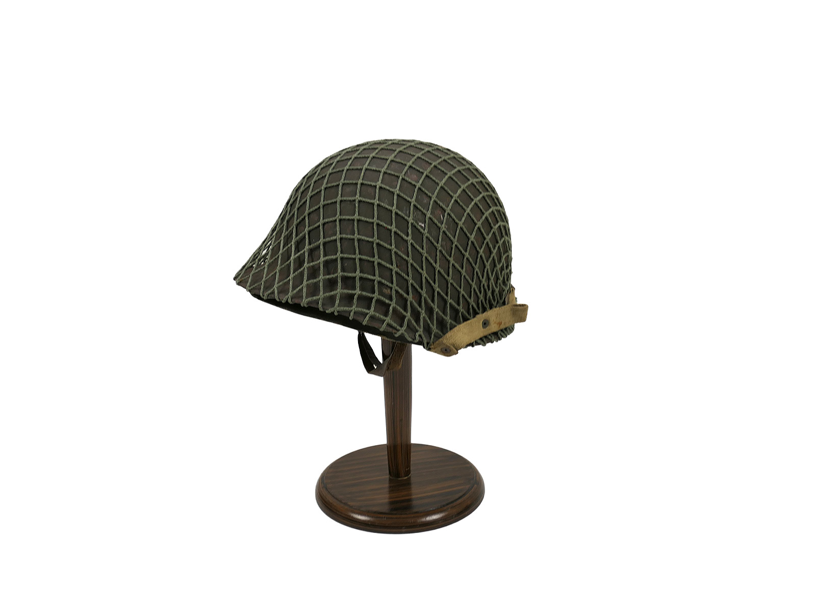 US ARMY WW2 Helmet Infantry Stahlhelm BATTLE WORN COLLECTION