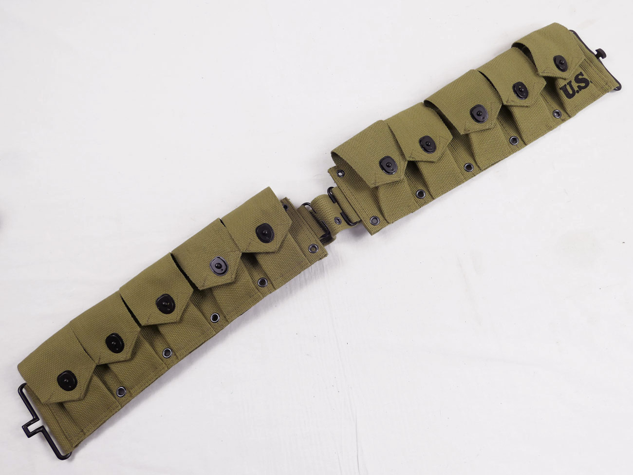 WW2 US Army Garand M1 Ammo Belt Munitionsgurt Koppel Gürtel neu
