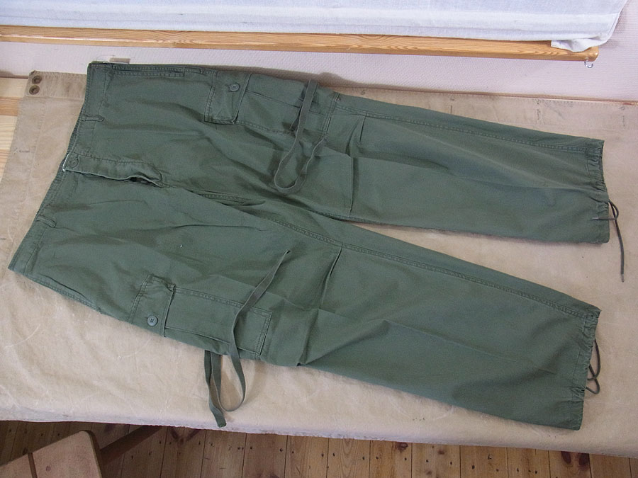 3550-2 US Army Feldhose Hose Jungle Pants M64 Vietnam oliv