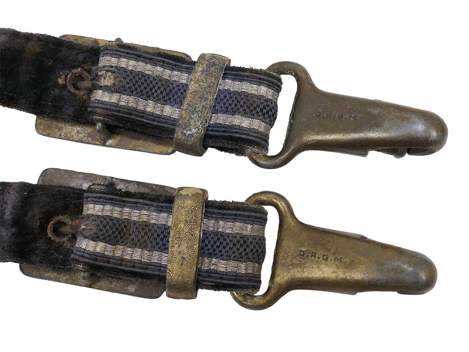 #2 WW2 Dolch Gehänge für den Luftwaffen Offiziersdolch COLLECTION BATTLE WORN