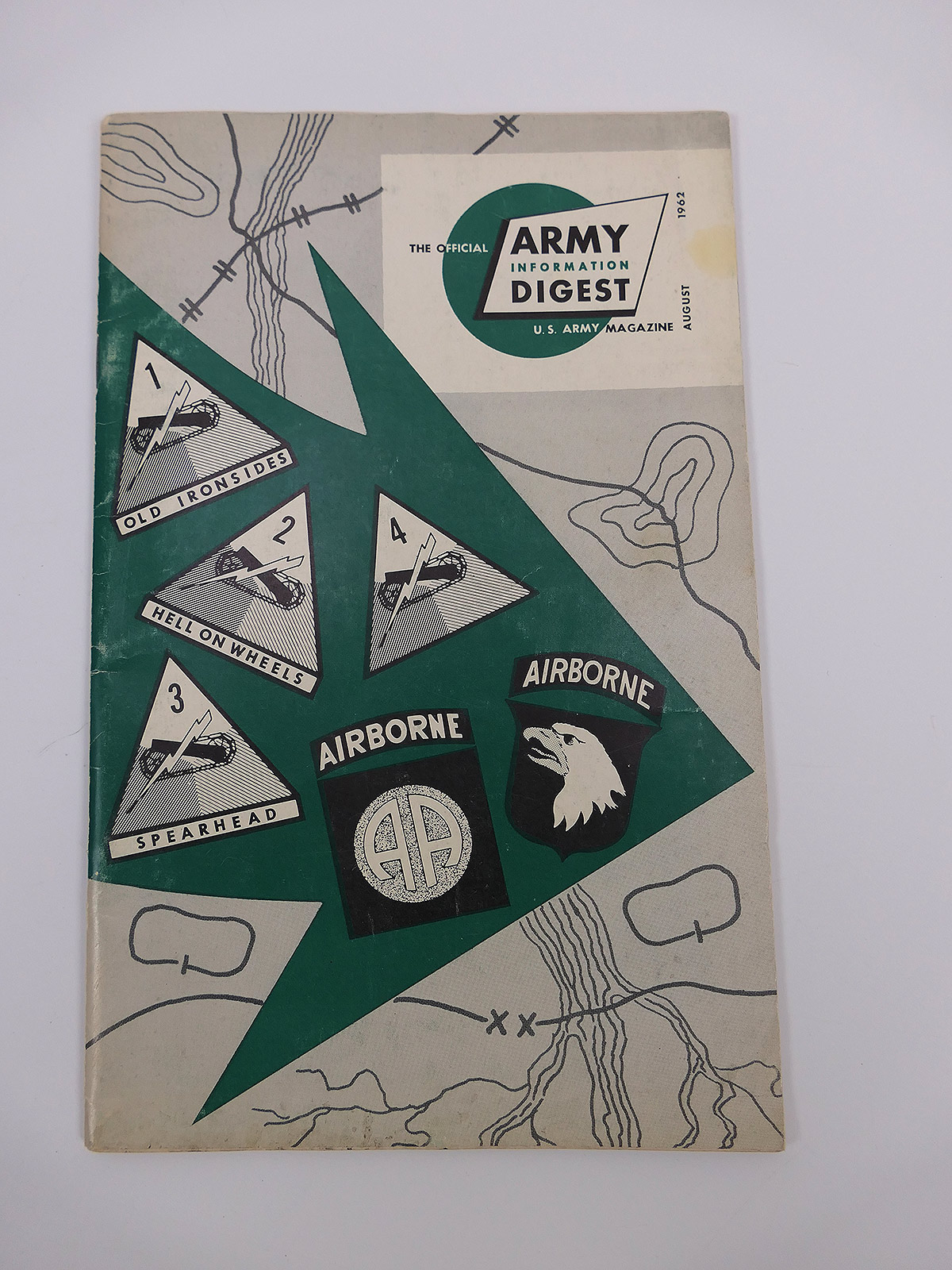US ARMY Information Digest Heft Magazin Zeitschrift NAM Vietnam August 1962