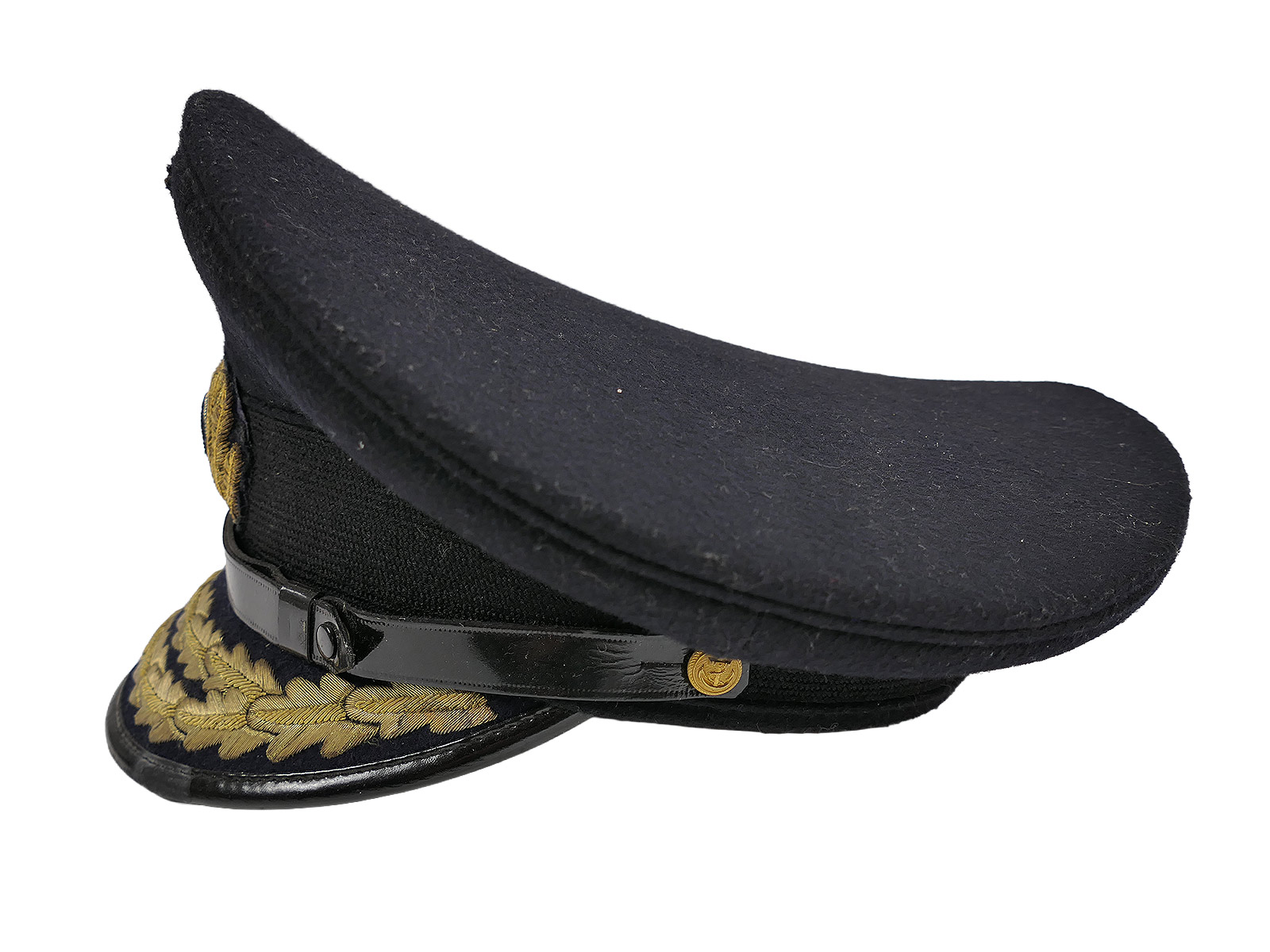 Antike Kriegsmarine Schirmmütze ADMIRAL mit Original Effekten (Mützenadler + Kokarde) COLLECTION