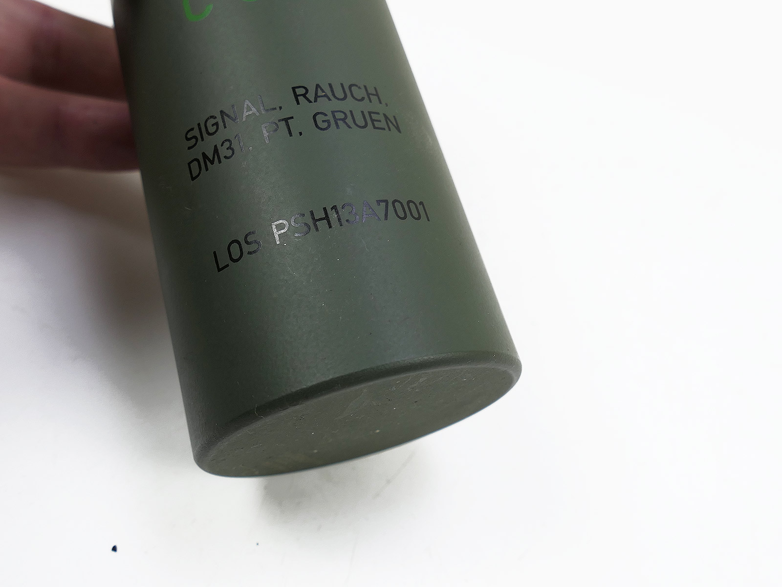 BW DEKO DM31 Signal Rauch Granate CCC Gruen