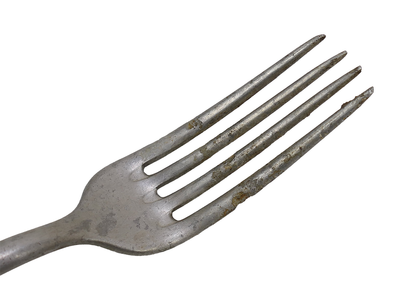 Einzelstück Set Luftwaffe Kantinenbesteck Gabel + Löffel Kantine Besteck COLLECTION BATTLE WORN