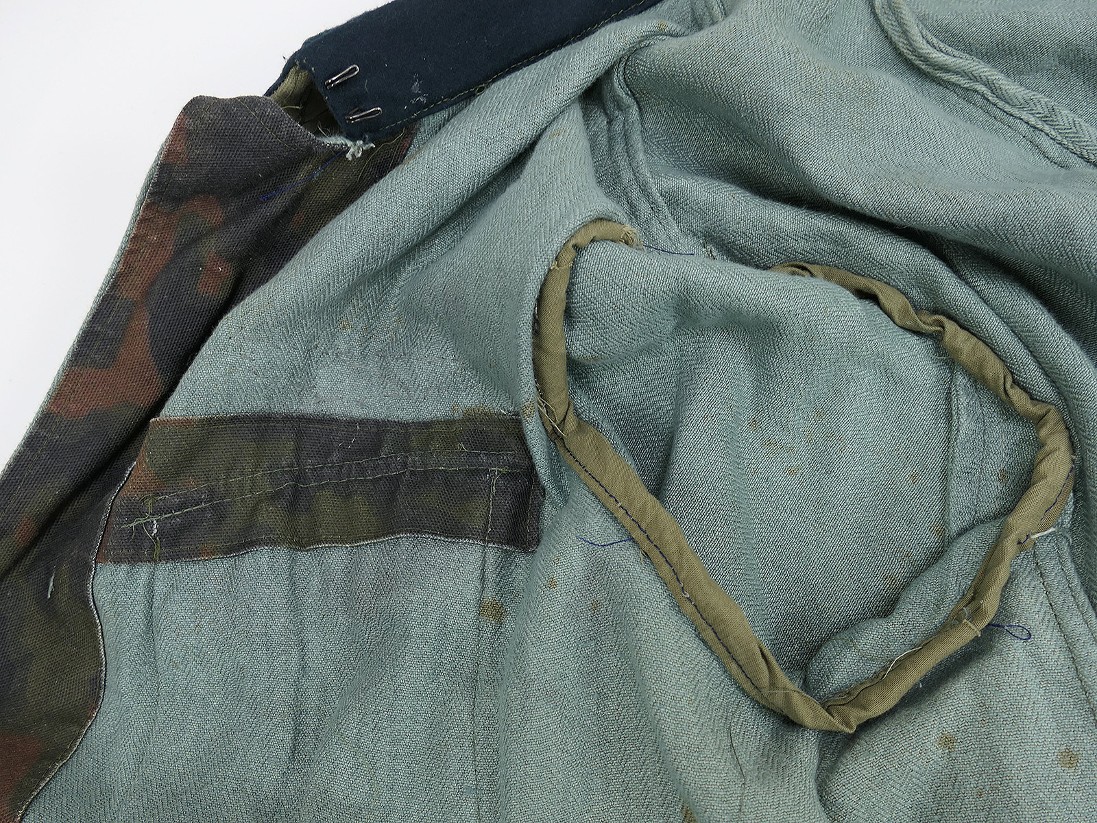 Wehrmacht M41 Offiziers Sommer Feldbluse Uniform Oberleutnant Panzerzug COLLECTION BATTLE WORN