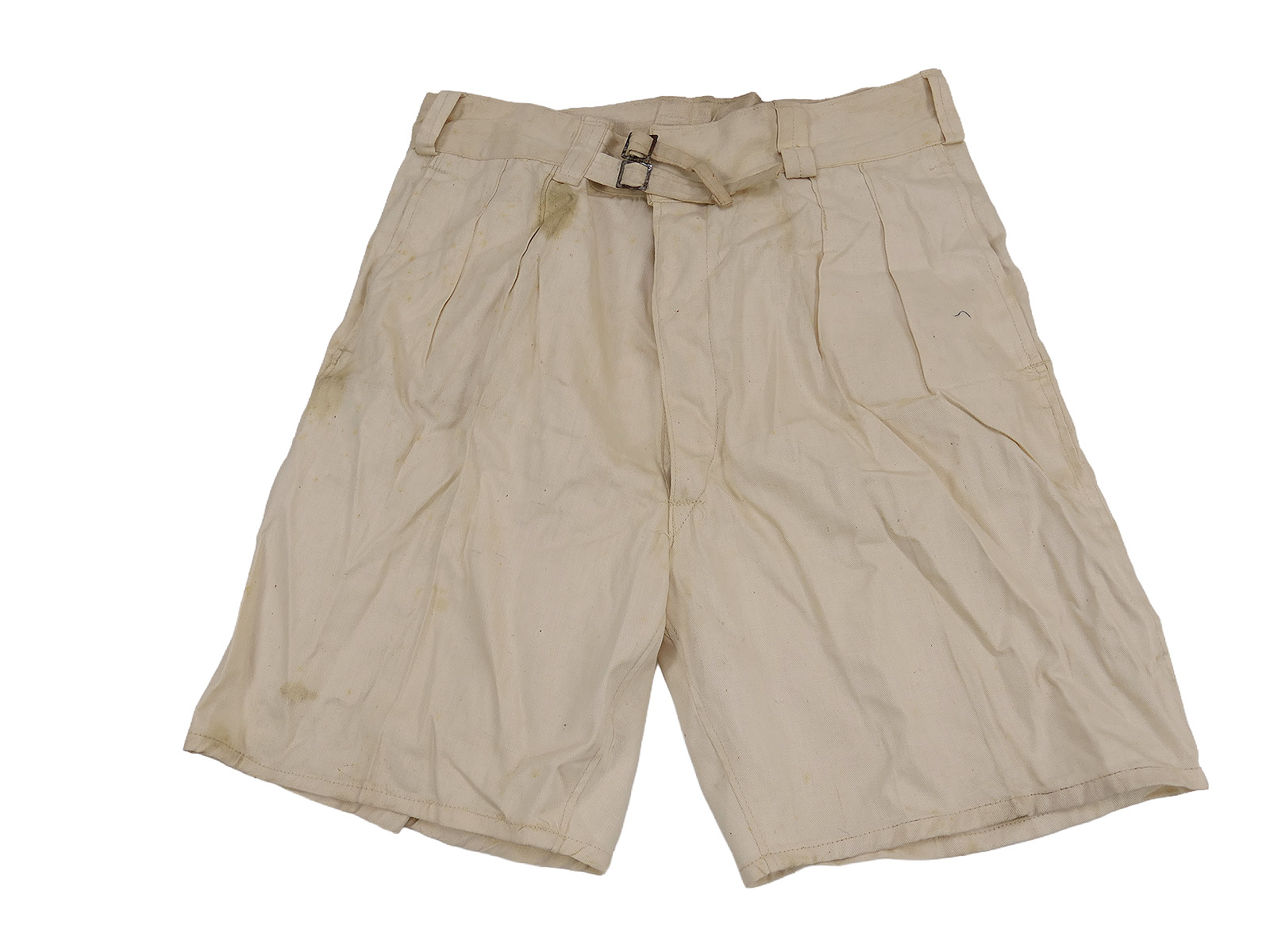 British Army WW2 Tropical Trousers um 1944 Gr. 2 kurze Uniform Hose Tropenhose COLLECTION BATTLE WORN