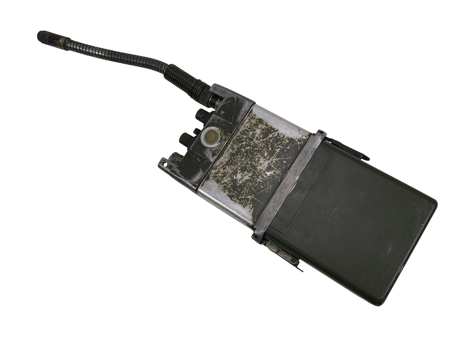 US Marines WW2 Vietnam Hand Funkgerät PRC-68 Squad Radio Receiver mit Antennenfuß Adapter