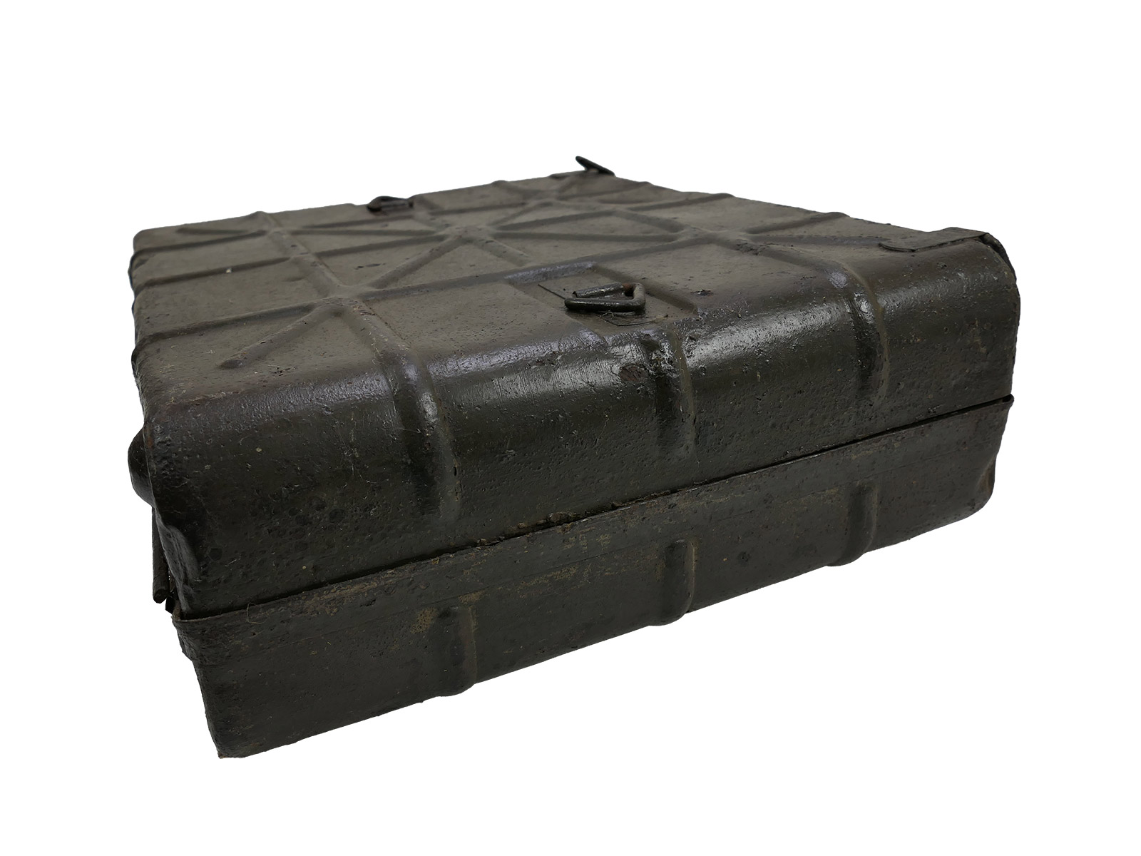 Schlachtfeldfund Transportkoffer Stielhandgranaten M24 Handgranatenkoffer Kiste BATTLE WORN