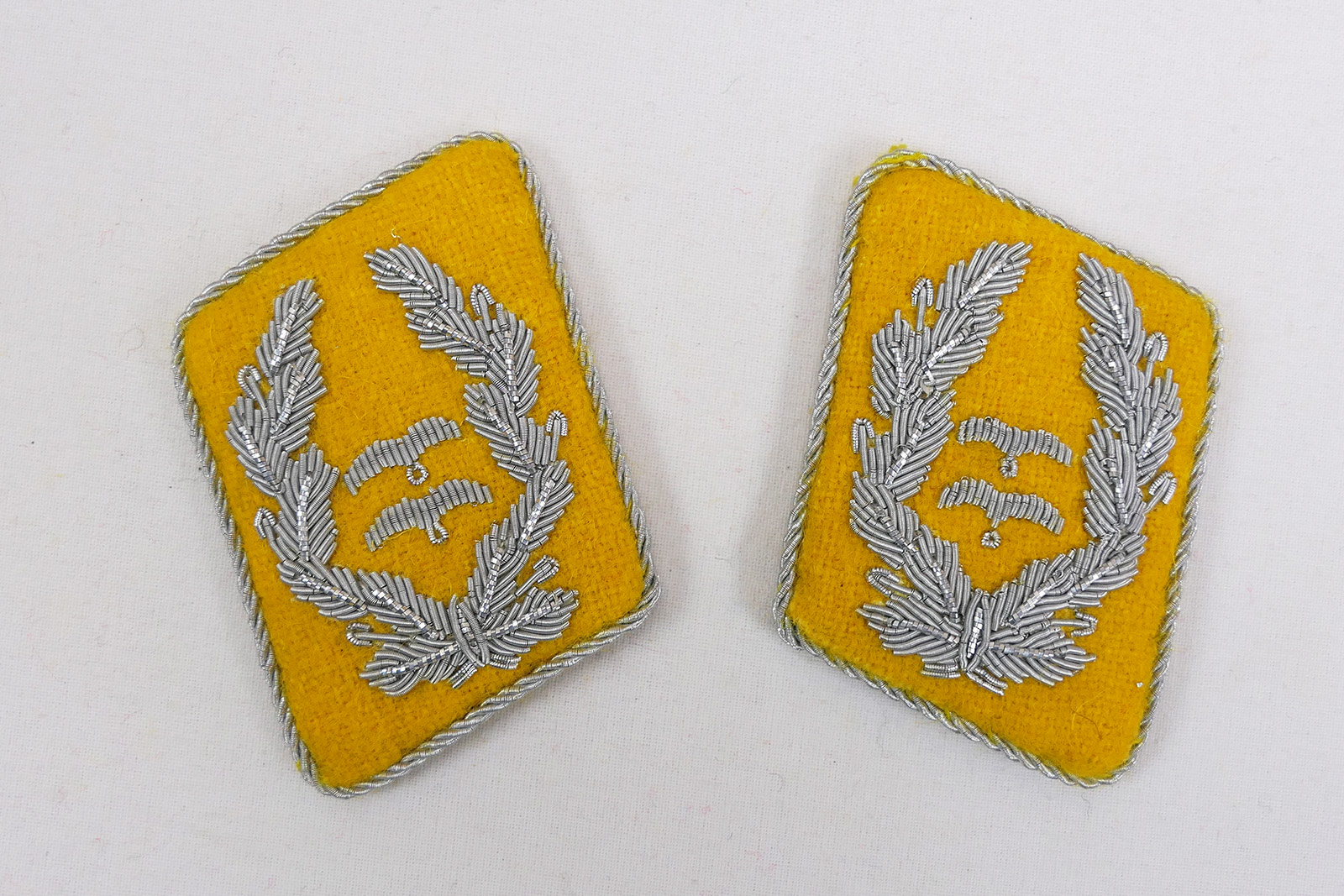 WW2 Luftwaffe Kragenspiegel Oberleutnant LW