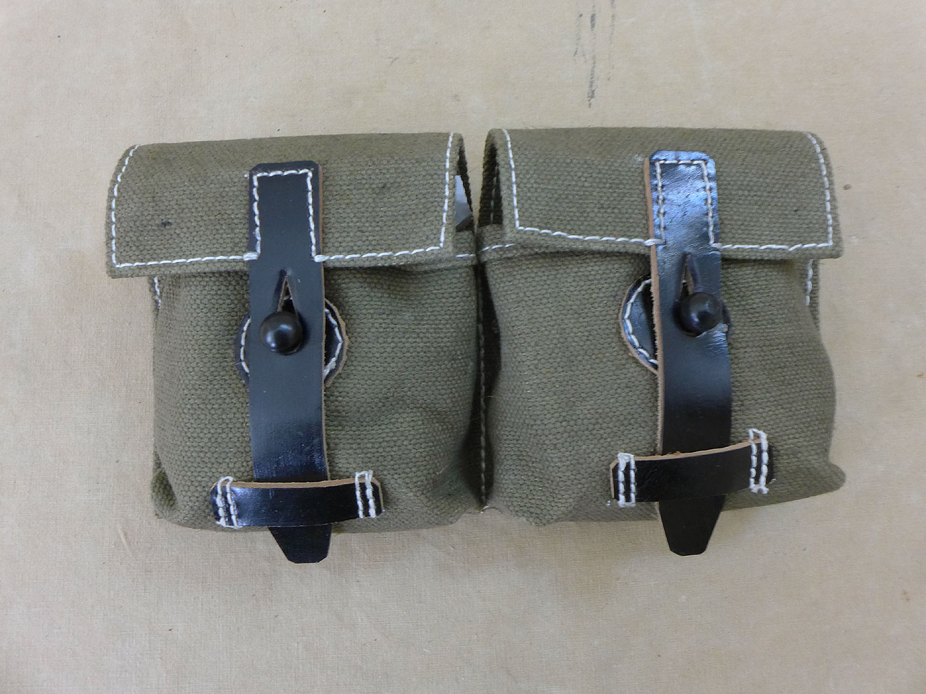 Wehrmacht G43 / K43 Canvas / Magazintasche Textil oliv