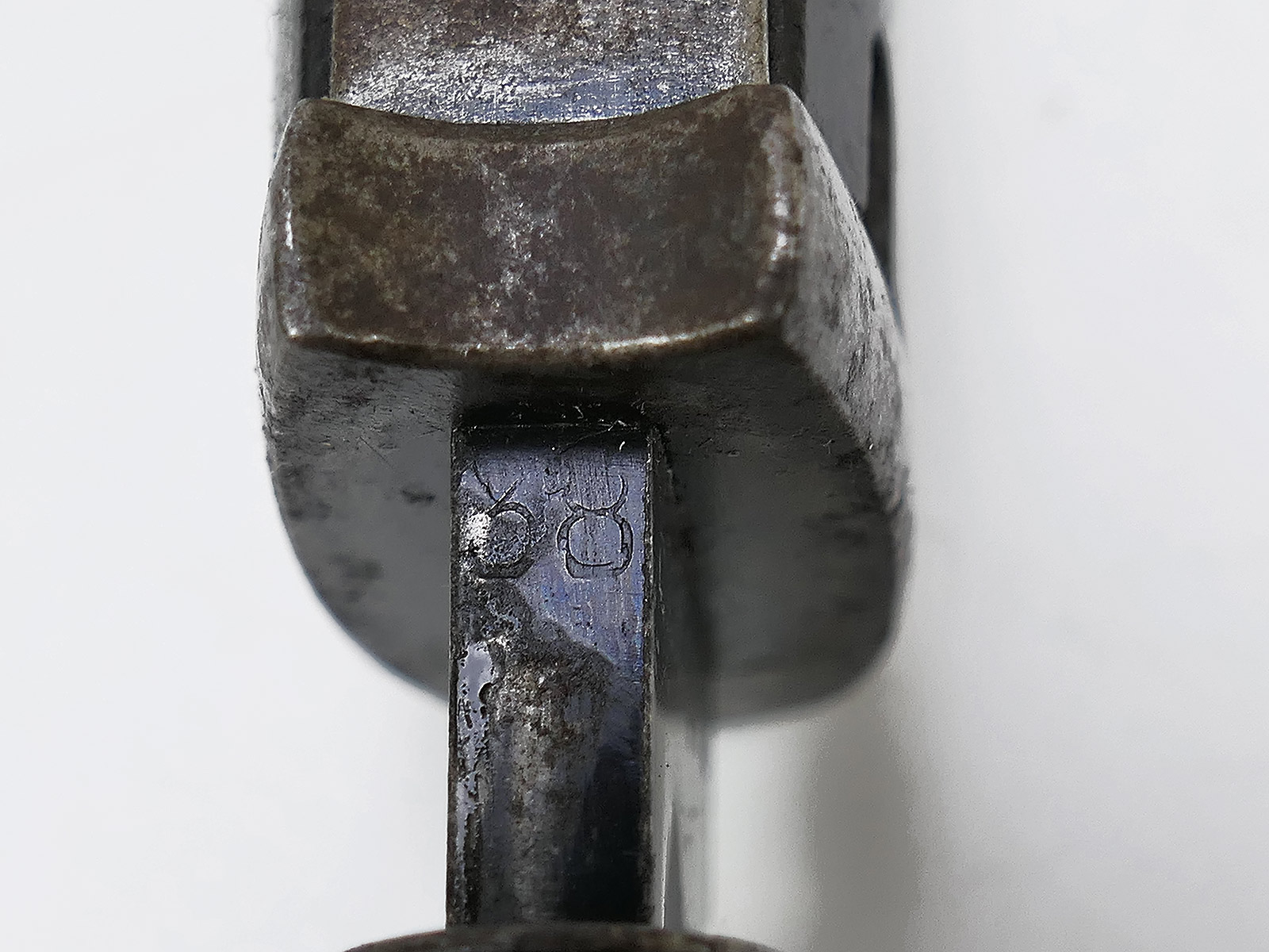 Wehrmacht Bajonett M84/98 K98 / Seitengewehr NUMMERNGLEICH Hörster 1938 BATTLE WORN