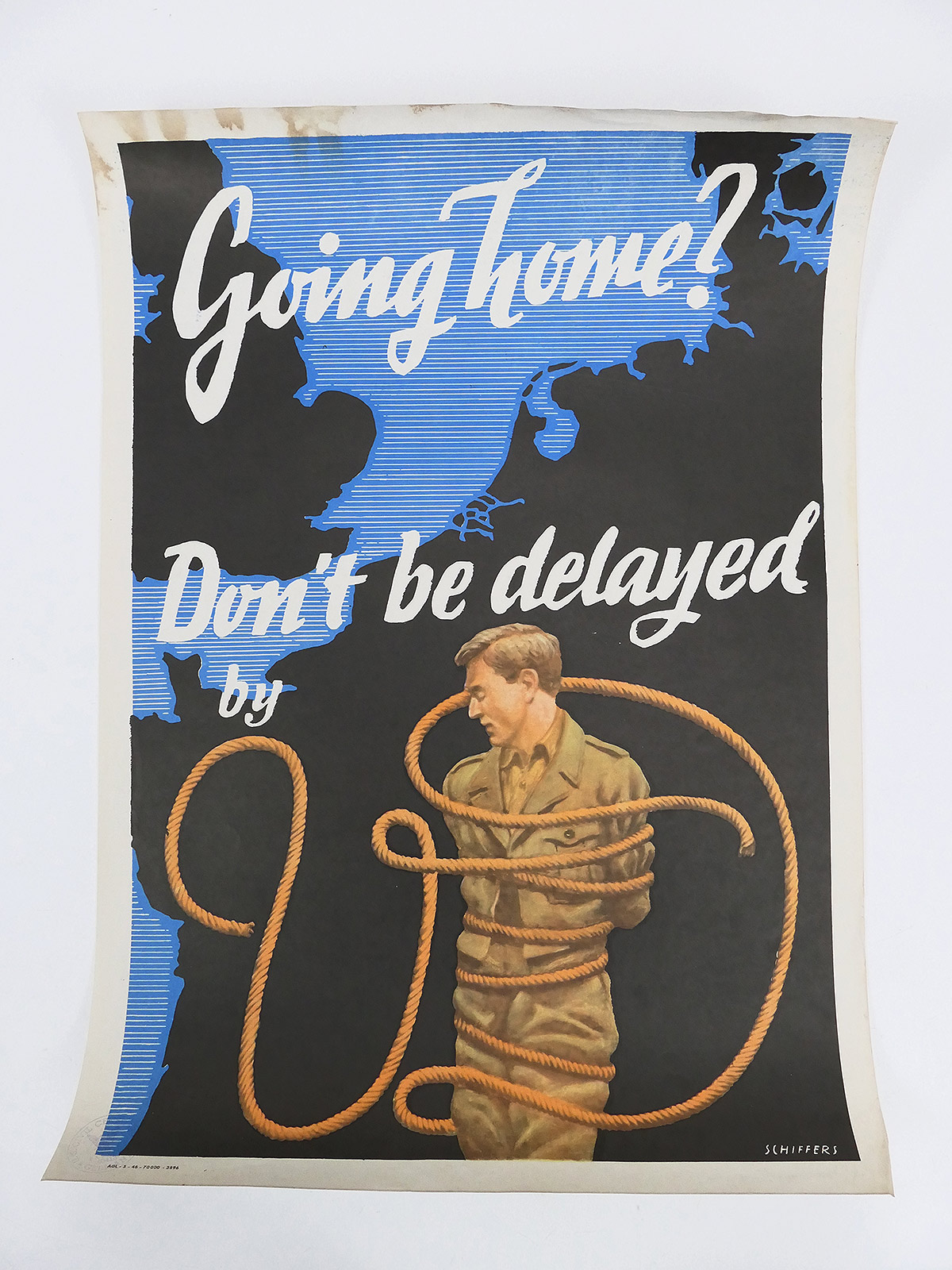 P1279521 #04 WW2 Military Poster Plakat US Army Kaserne VD Venereal Disease Geschlechtskrankheiten