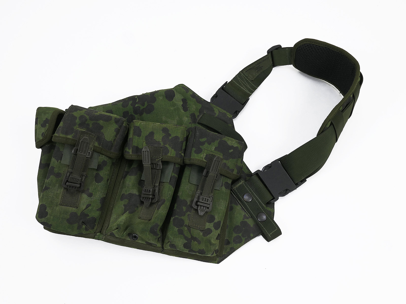 Danish Army M96 Ammo Belt Magazin Bandolier Pouch 5.56 6x30 pt Dänemark Danish Army M96 Ammo Belt Magazin Bandolier Pouch 5.56 6x30 pt Dänemark