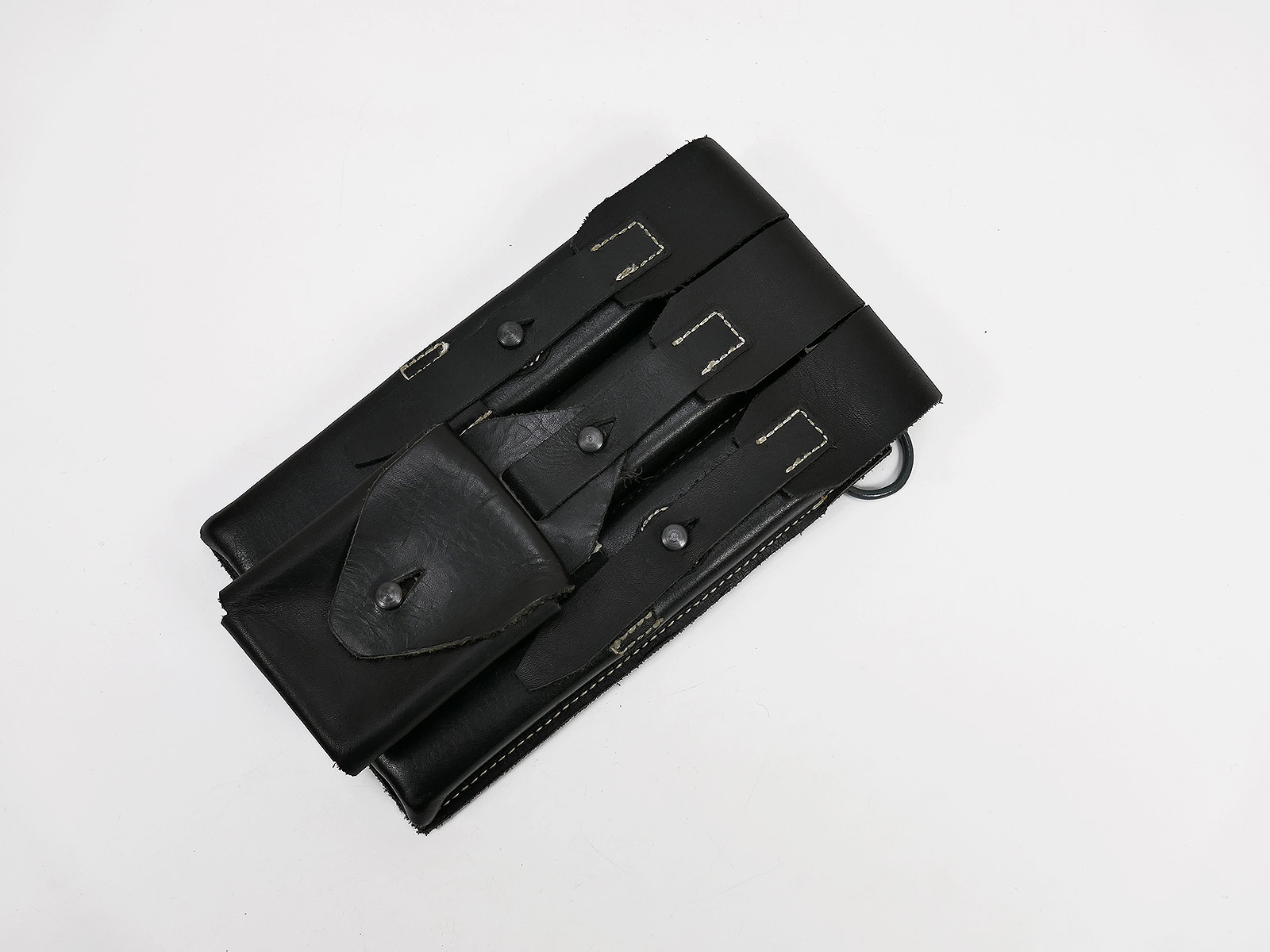 Einzelstück - Wehrmacht MP 38/40 LEDER Magazintasche Links Polizei - MP38 MP40 Schmeisser