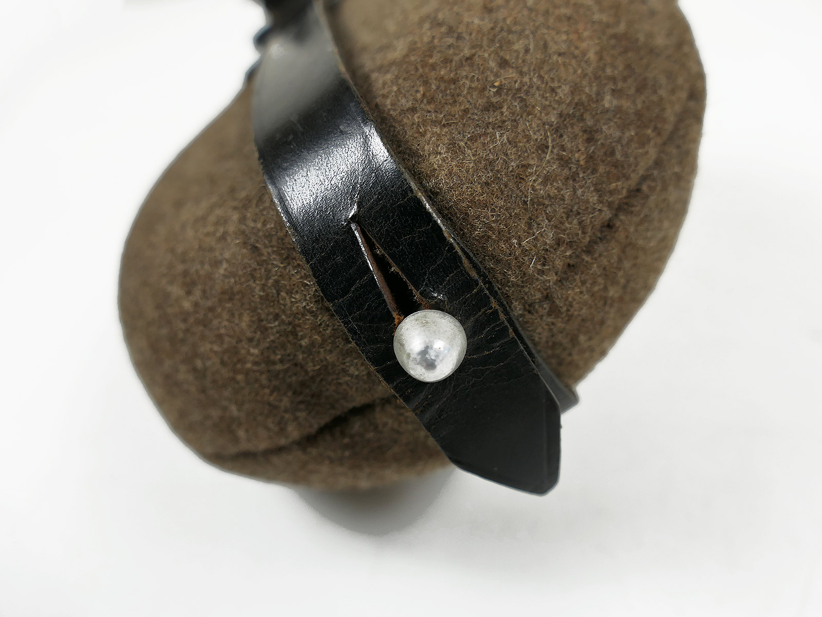 Wehrmacht Feldflasche SKN39 mit Alu Becher COLLECTION BATTLE WORN