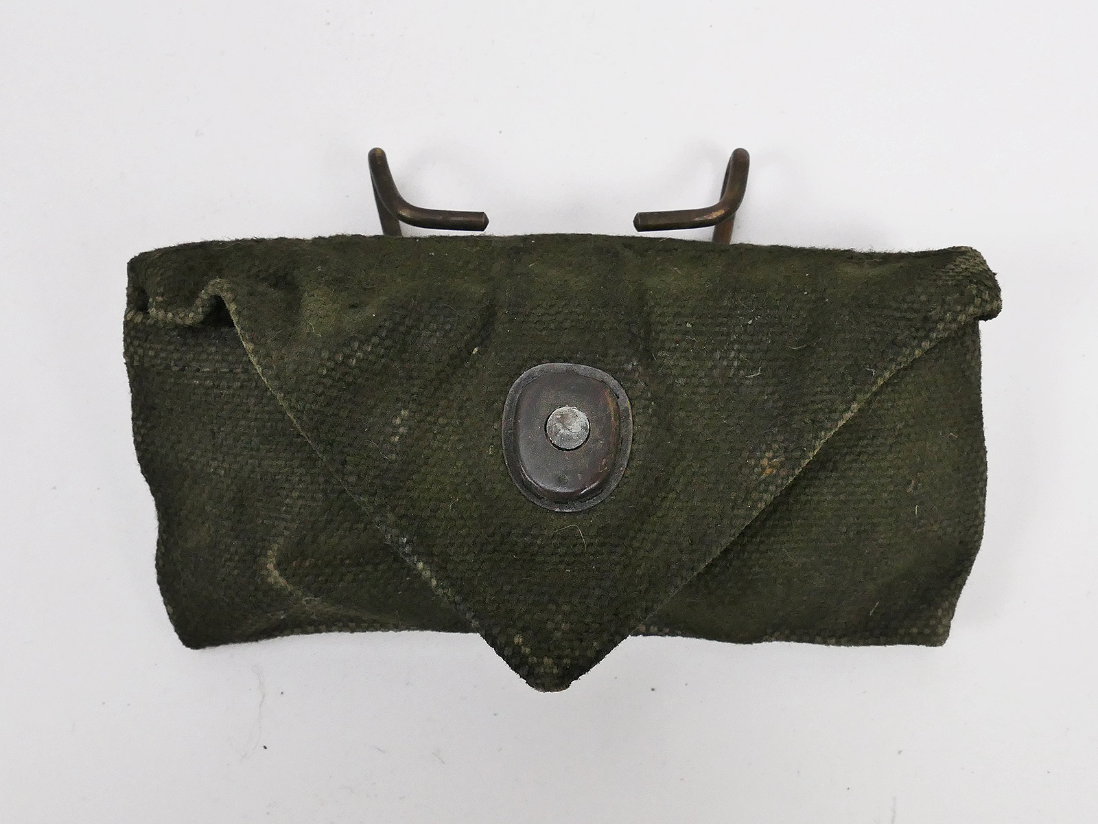 #10 US Army First Aid Kit M-1942 Pouch OLIV Verbandspäckchen Tasche Koppeltasche mit Inhalt