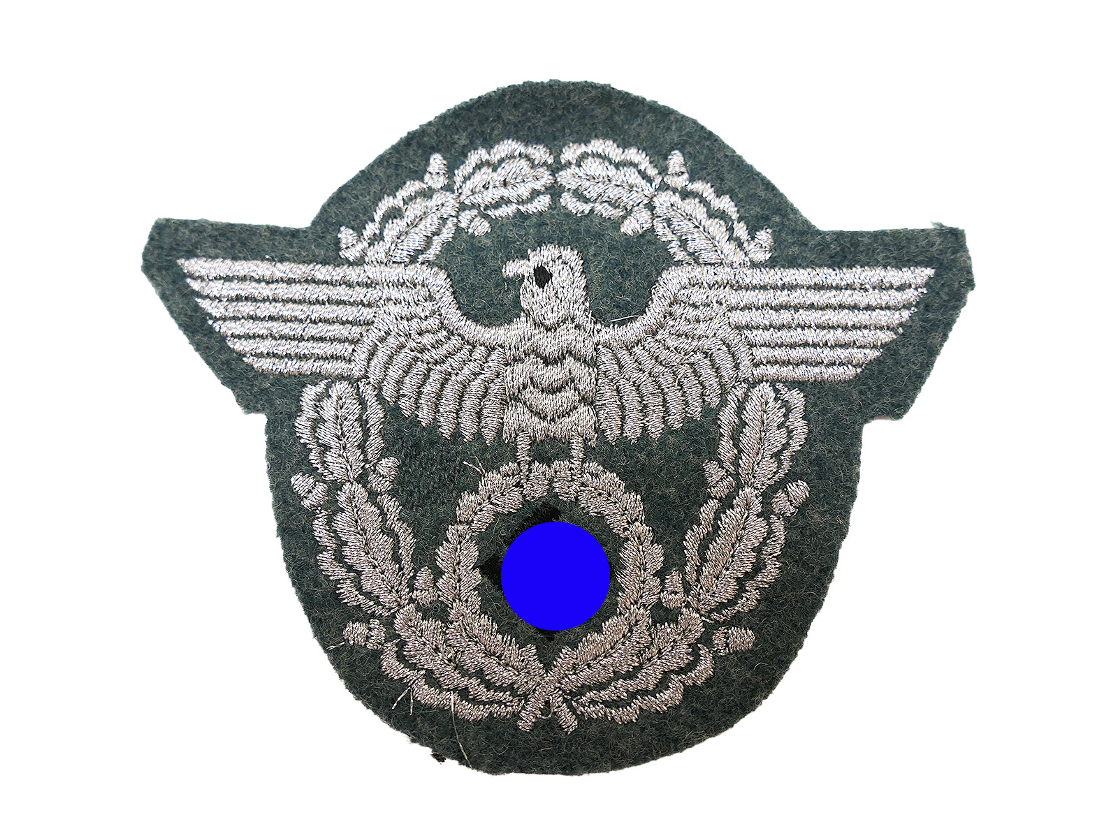 Polizeiadler Ärmeladler Offizier / Ärmelabzeichen Polizei Schutzpolizei