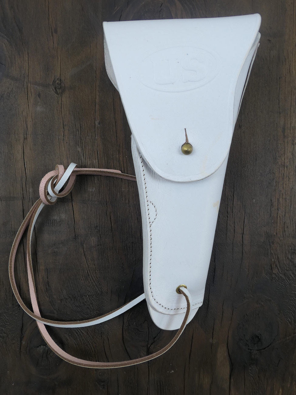 US ARMY COLT 1911 Holster MP Militärpolizei Colt 45er Leder Holster weiß