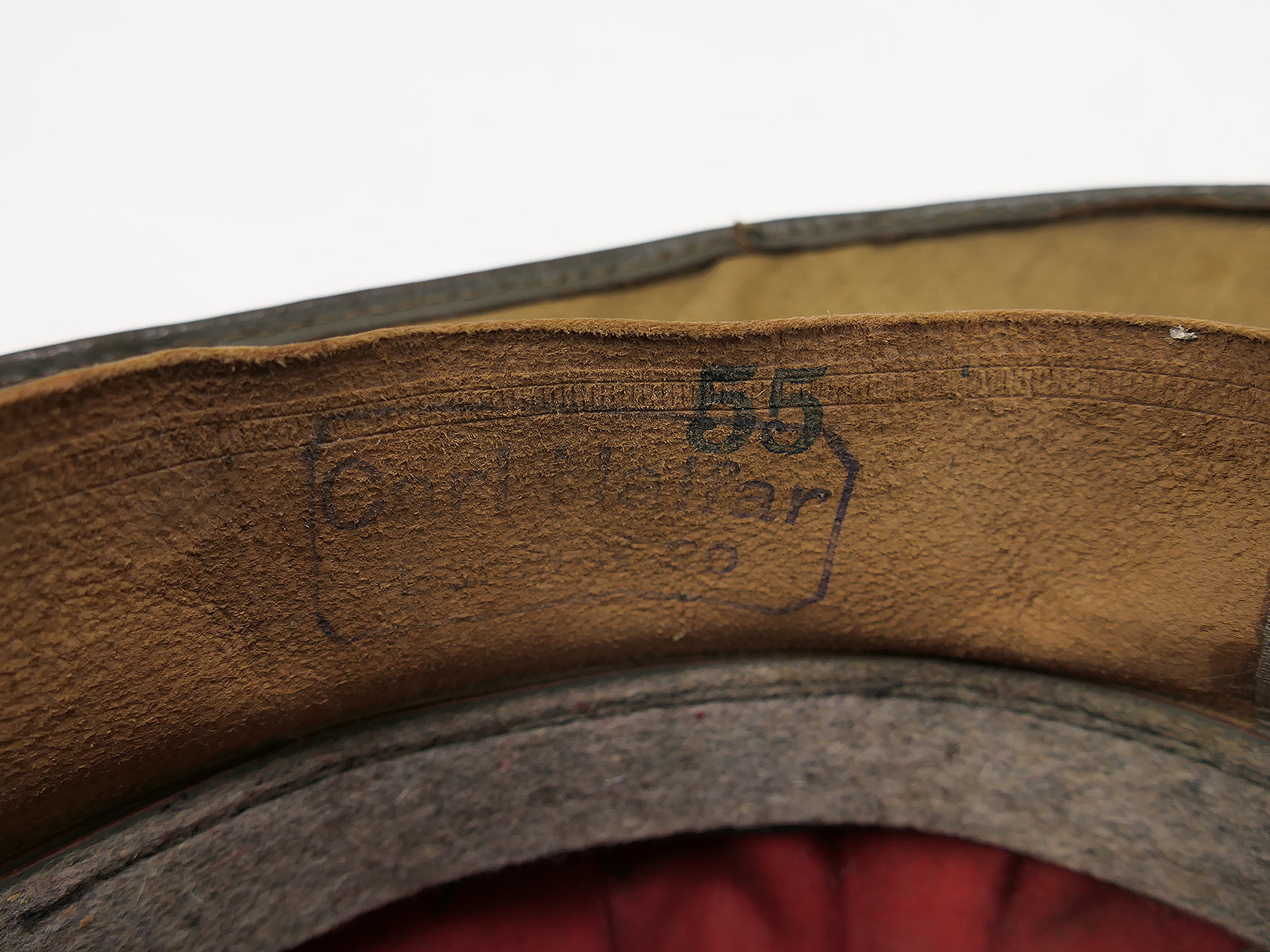 Original Tropenhelm Afrikakorps Carl Halfar Wehrmacht DAK mit Staubschutzbrille COLLECTION
