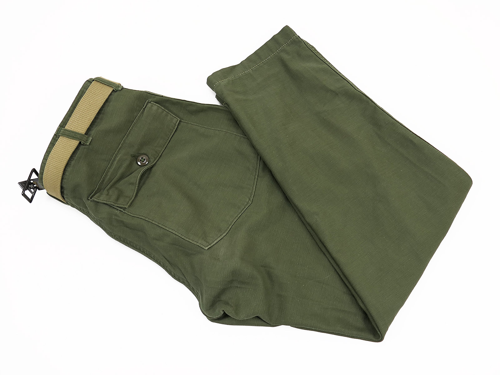 US Feldhose Trousers Field 1975 Hose Feldhose mit Gürtel / Koppel