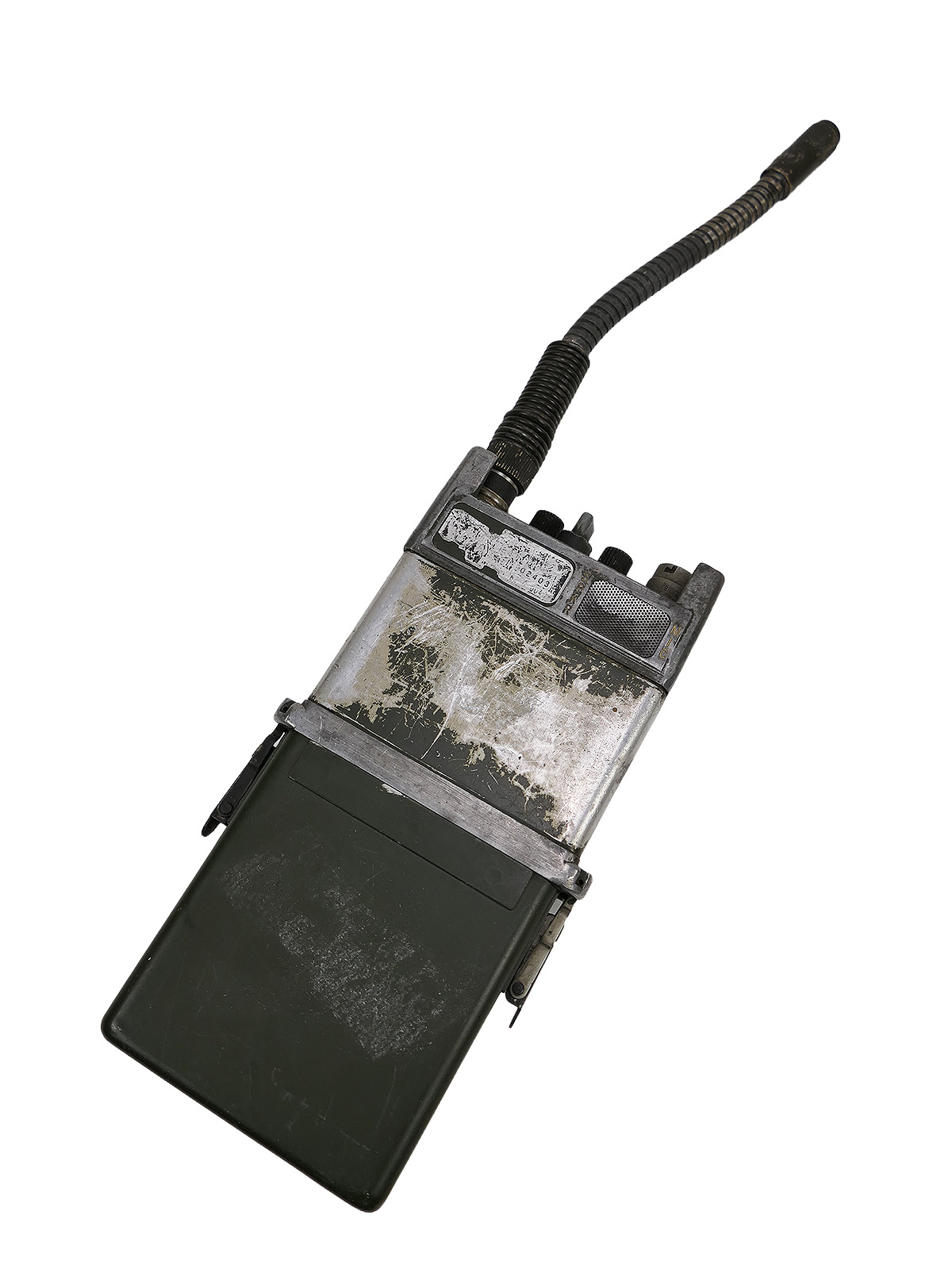 US Marines WW2 Vietnam Hand Funkgerät PRC-68 Squad Radio Receiver mit Antennenfuß Adapter