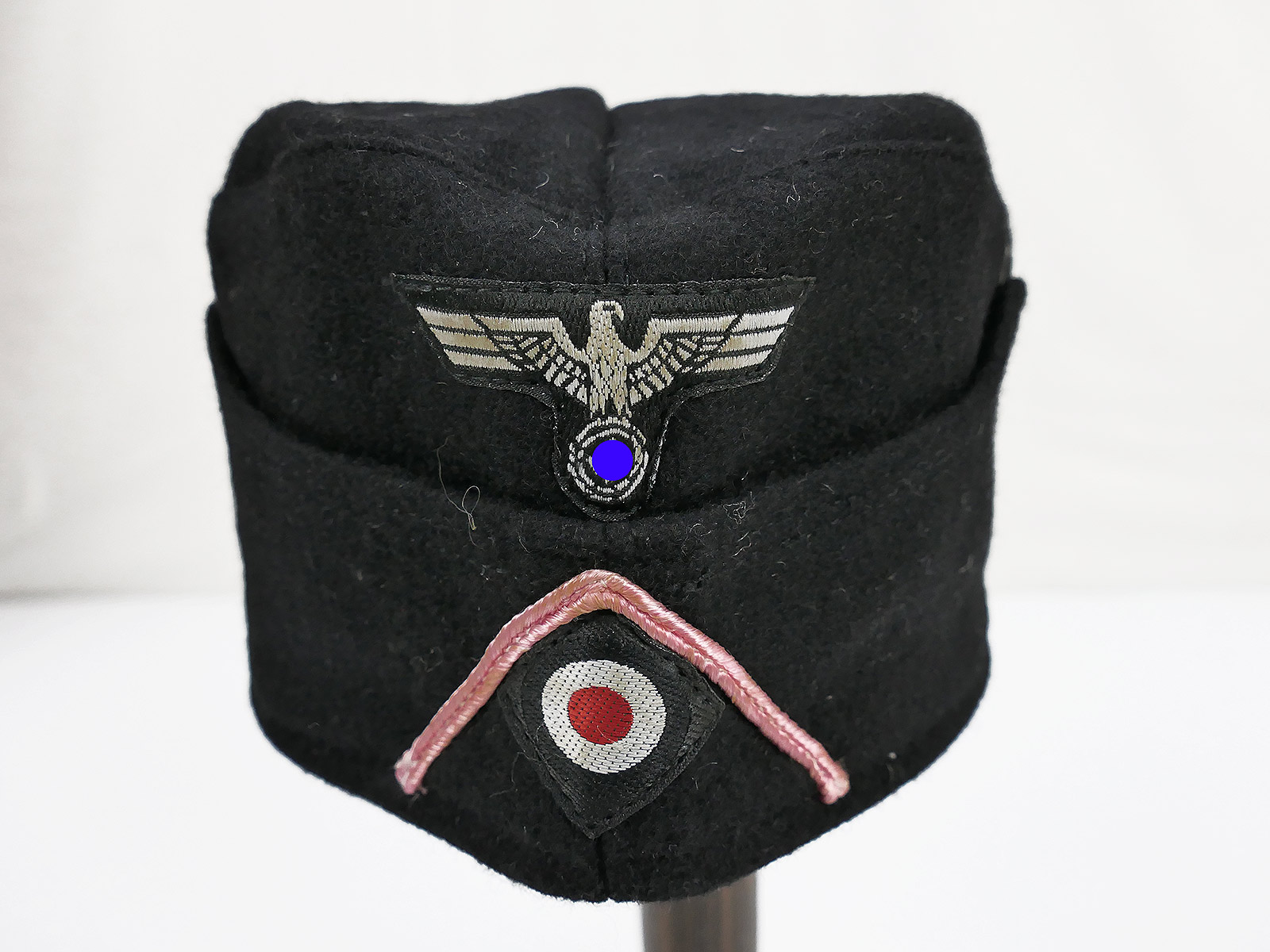 Wehrmacht Schiffchen Panzer Mannschaften Gr.58 mit Effekten Panzerschiffchen