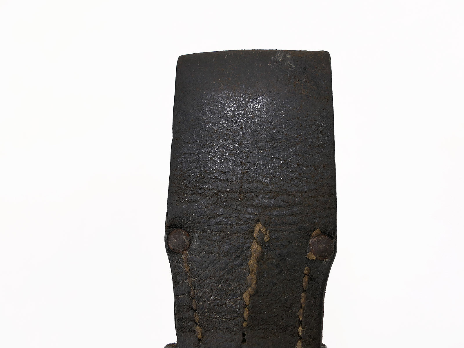 Wehrmacht Bajonett M84/98 K98 / Seitengewehr S/155 mit Koppelschuh BATTLE WORN
