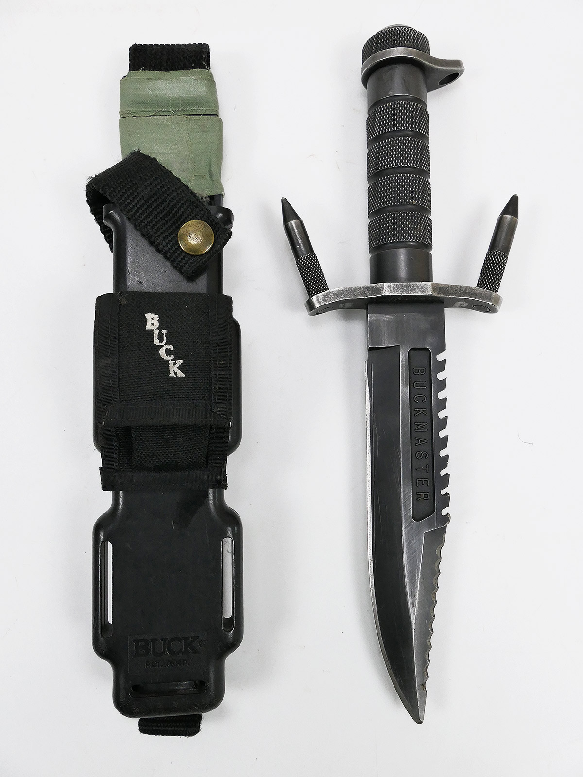 P1179771 Original US Survival Messer Buck Kampfmesser BUCKMASTER 184 Navy Seals