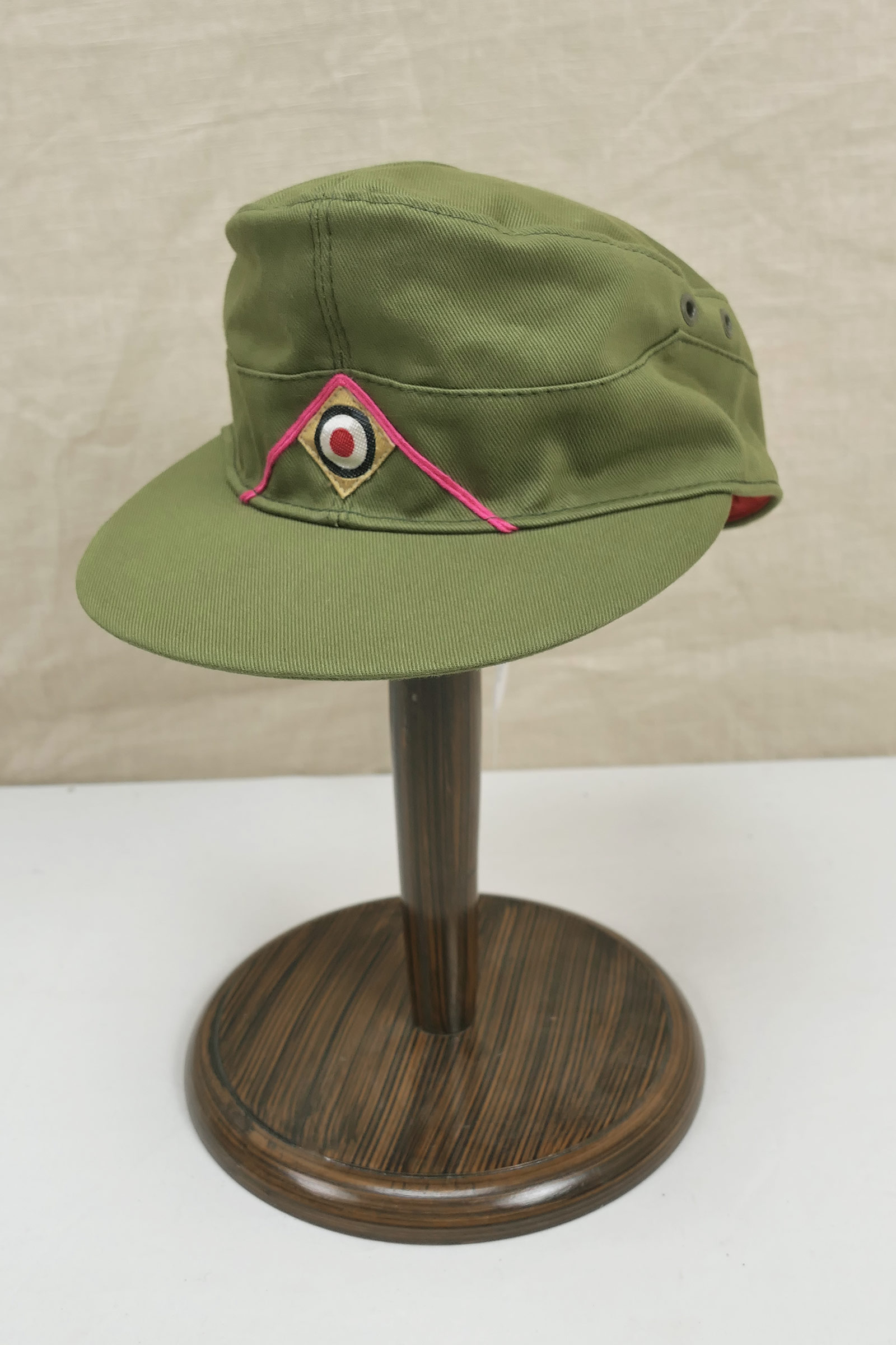 P1220947 Afrikakorps M41 Panzer Tropenmütze Feldmütze DAK Schirmmütze