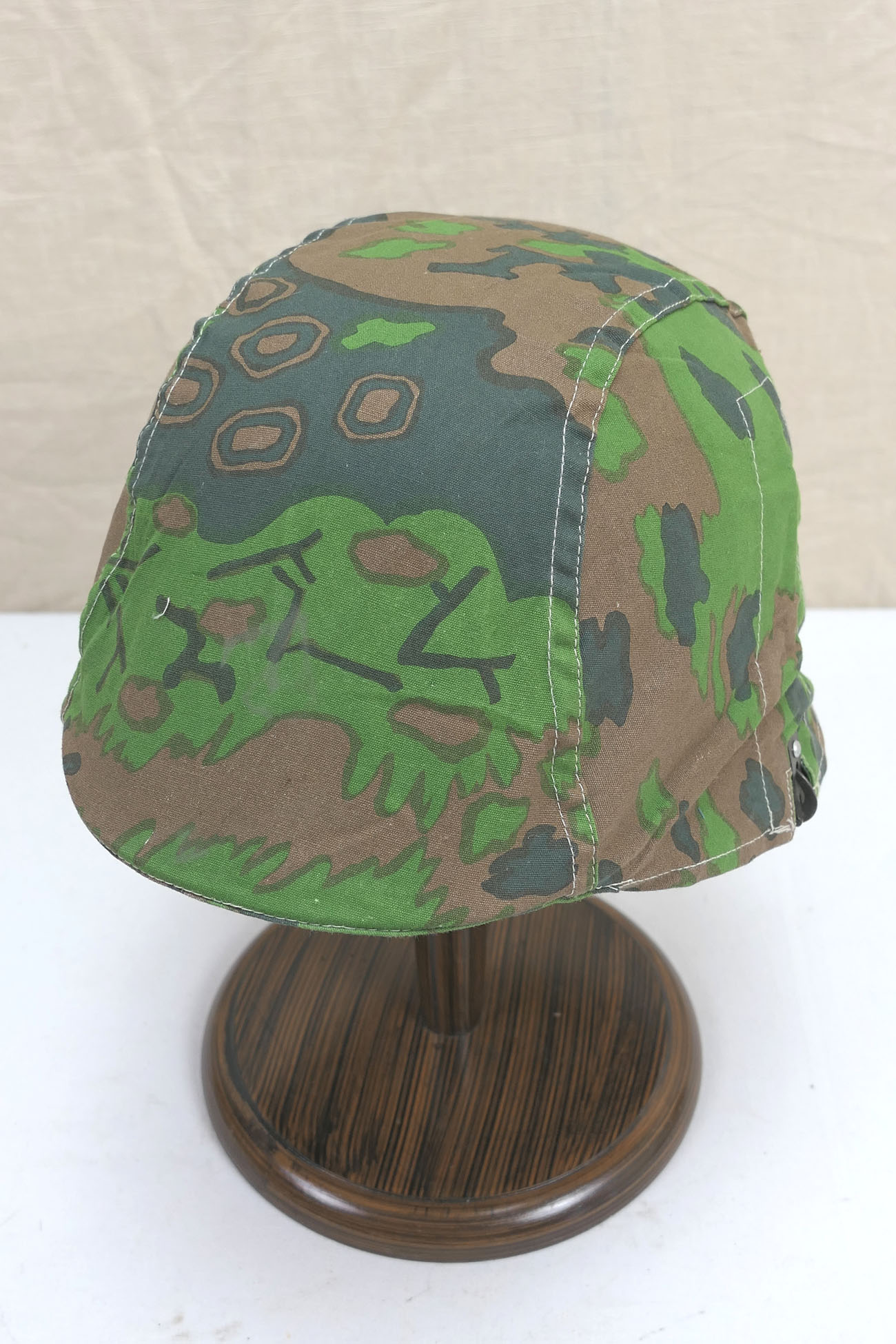 WSS Helmtarnbezug Palmtree Palmenblatt Tarn Helmbezug wendbar Tarnbezug bis Glocke Gr.66