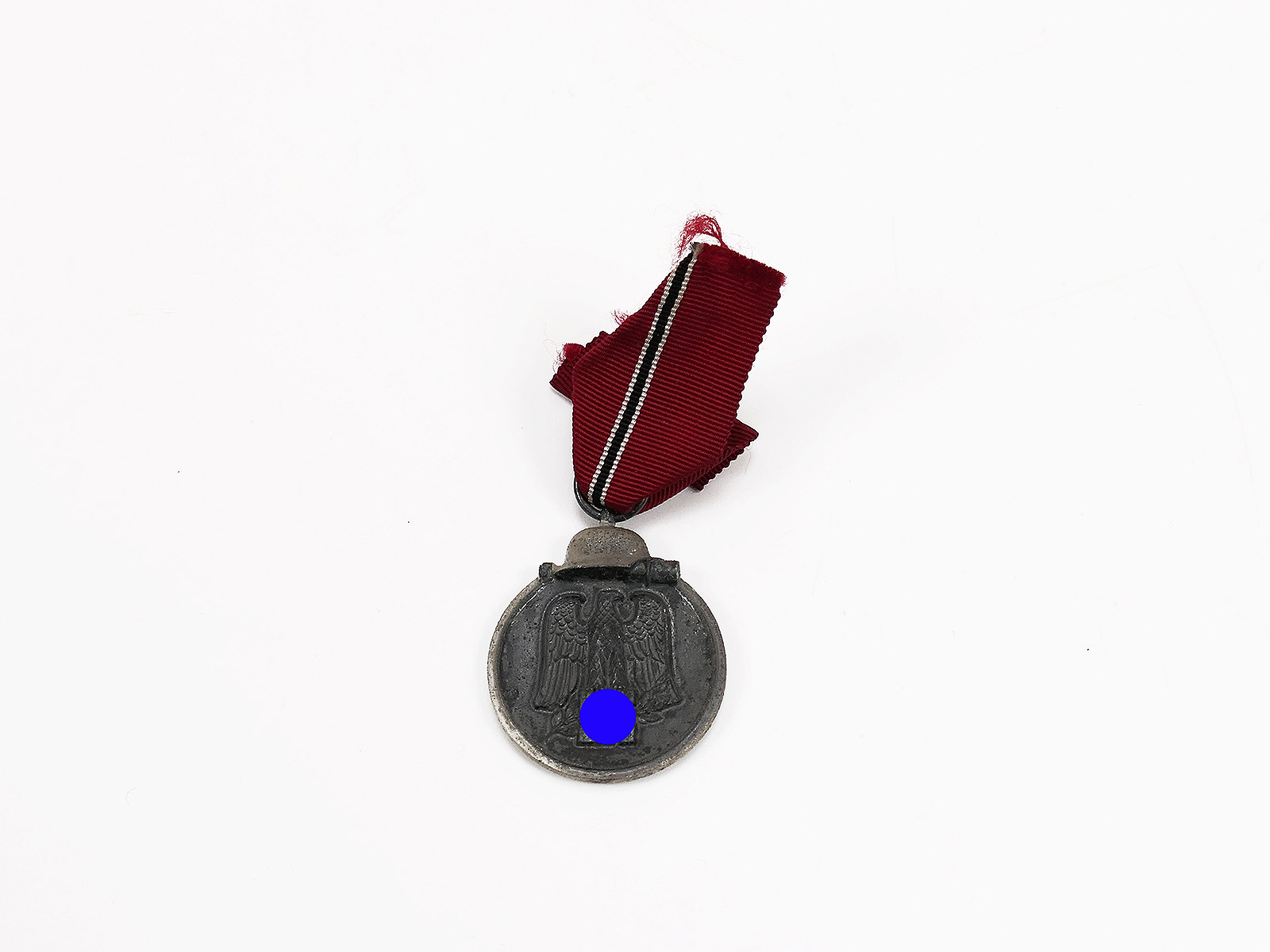 Wehrmacht Original Medaille Winterschlacht im Osten Ostmedaille mit Hersteller 55 Hammer & Söhne