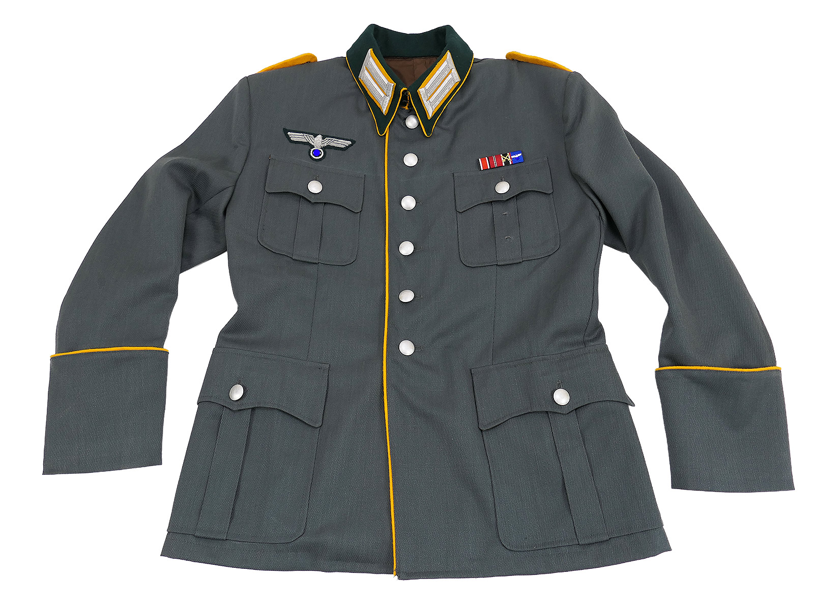 Offiziers Feldbluse Waffenrock Uniformrock Kavallerie Regiment 6 Aufklärer COLLECTION