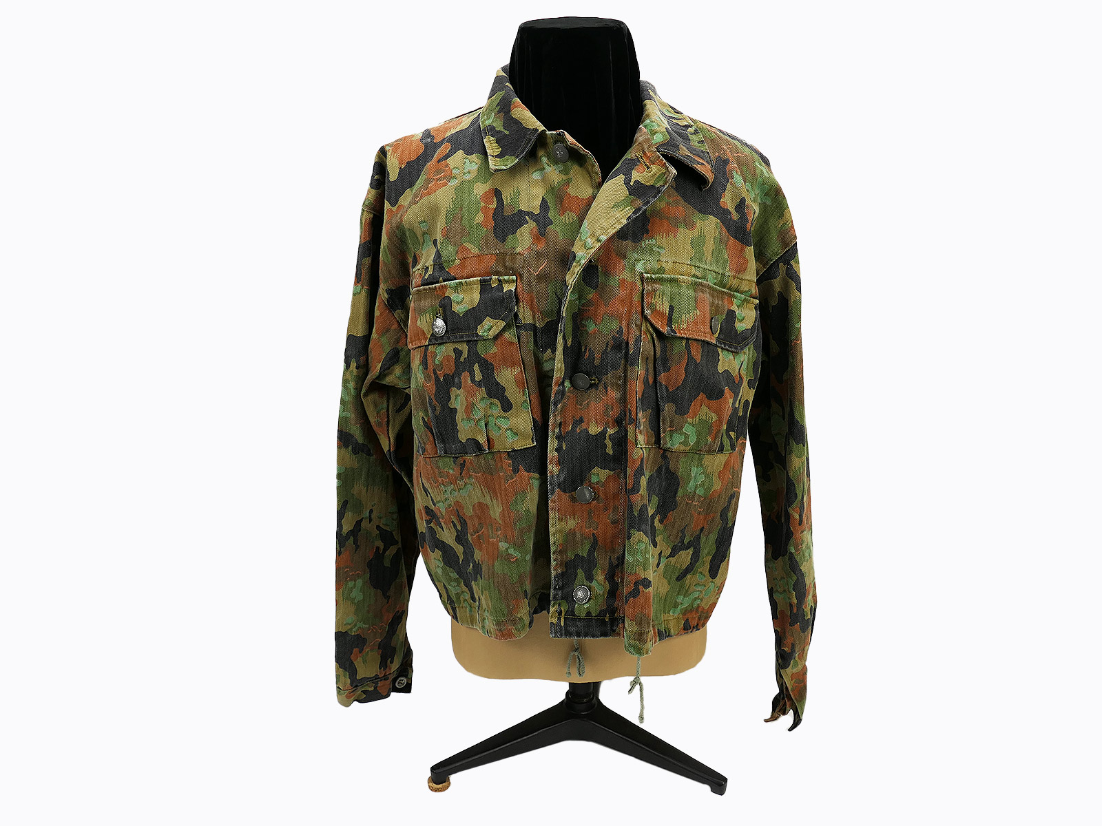 Waffen SS M45 Tarn Feldbluse Leibermuster Tarnung Leibertarn aus Sammlungsauflösung