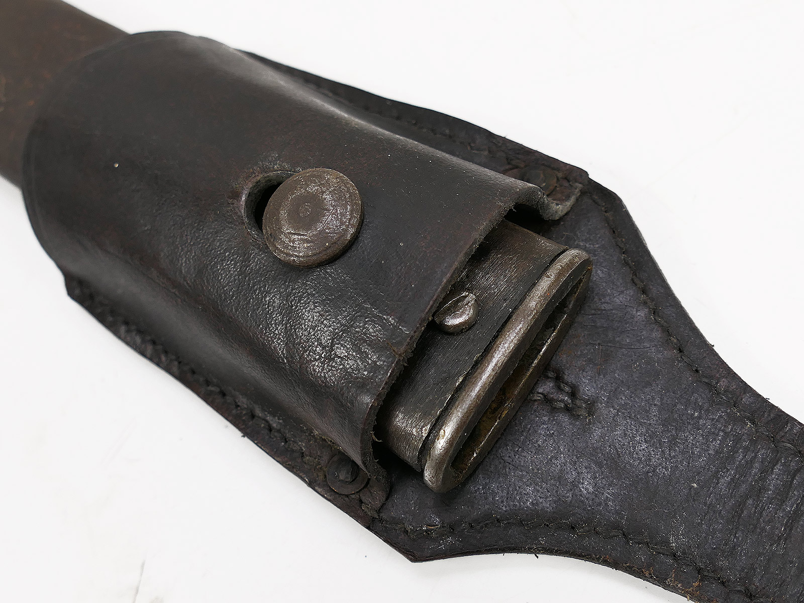 WK1 Bajonett M98/05 Seitengewehr Waffenfabrik Mauser A.G. Oberndorf 1916 mit Abnahme + Koppelschuh