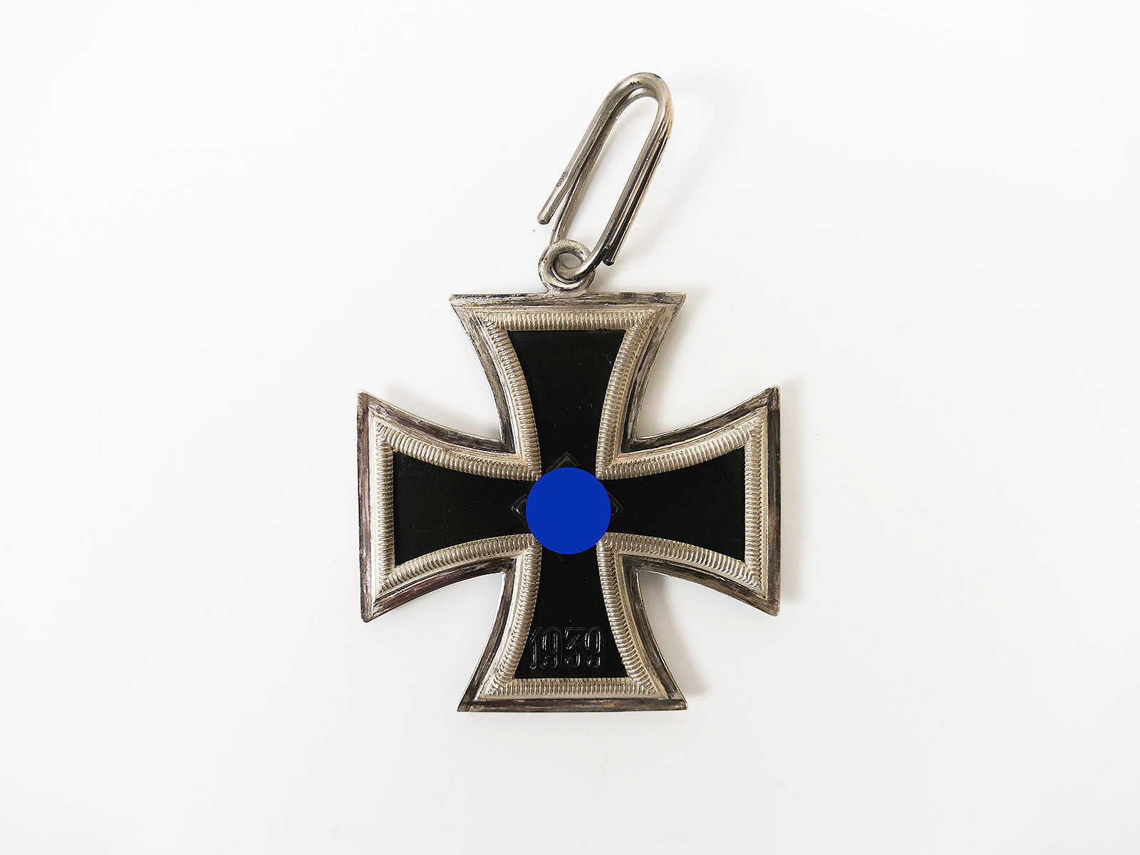 Wehrmacht Ritterkreuz des Eisernen Kreuzes "20" Zimmermann 800er Silber Museumsanfertigung 