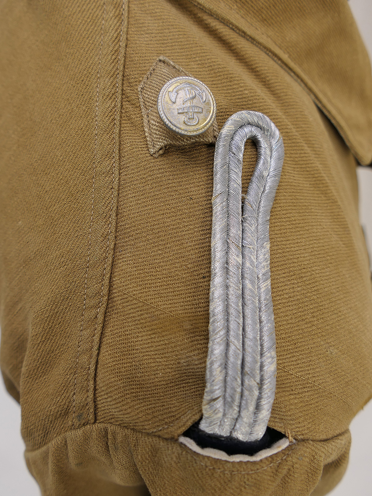 Original Tropenfeldbluse Kriegsmarine Uniformjacke Dunker & Stachowski Hamburg COLLECTION