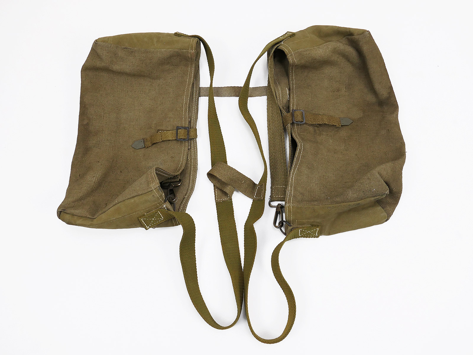 Fallschirmjäger Tragehilfe Tasche für 2 MG Patronenkasten 41 Gurtkasten Maschinengewehr MG42 MG34