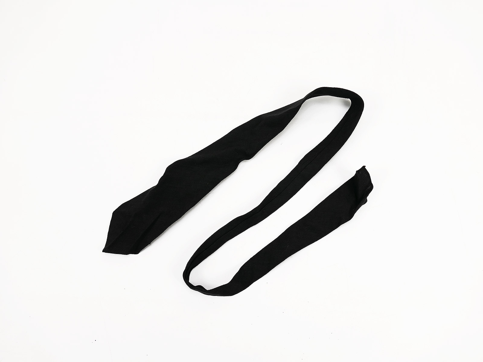 Allgemeine SS Schwarze RZM Krawatte Schlips mit RZM Etikett