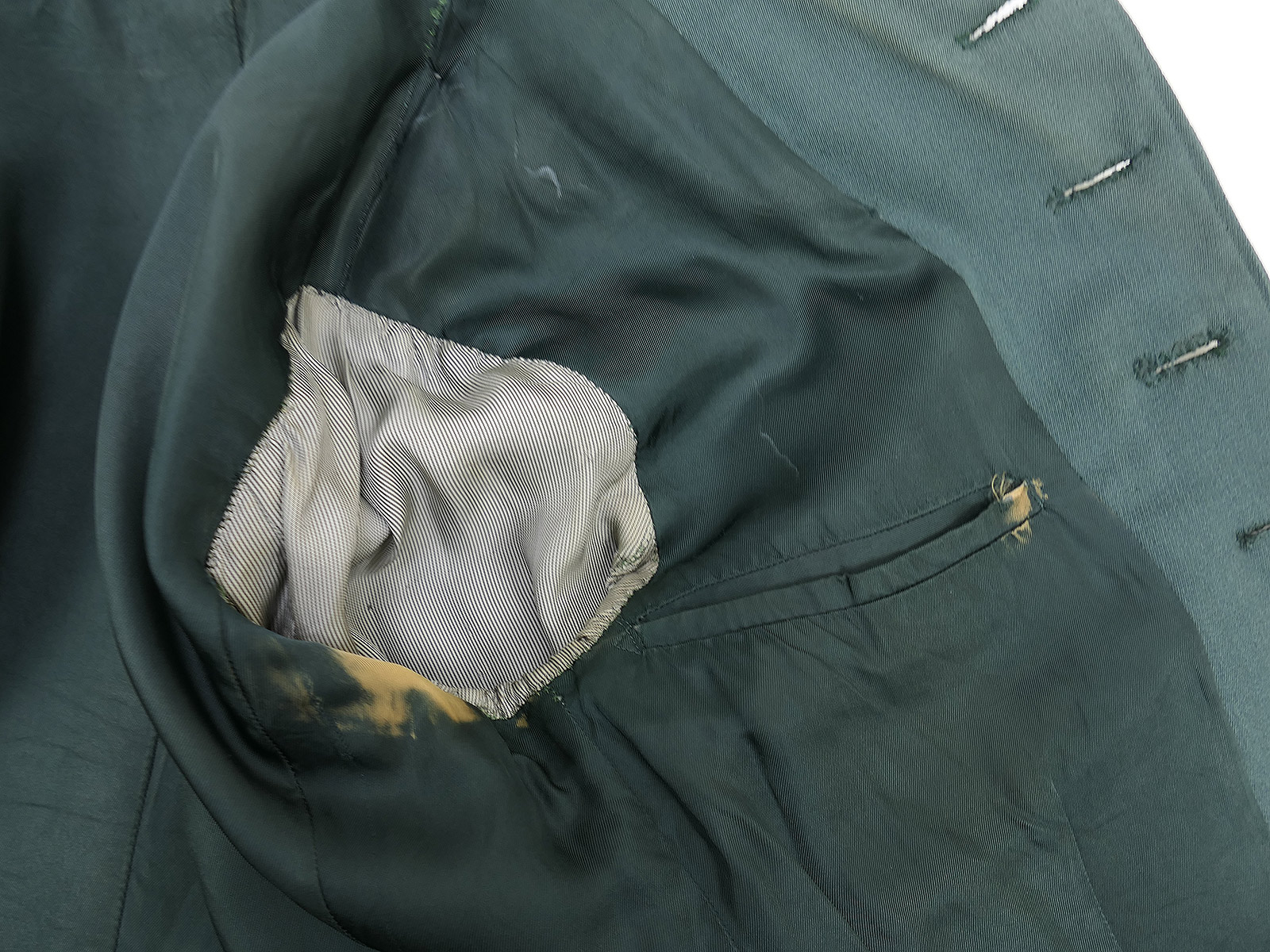 Offiziers Feldbluse Waffenrock PANZERGRENADIER Uniformrock COLLECTION BATTLE WORN