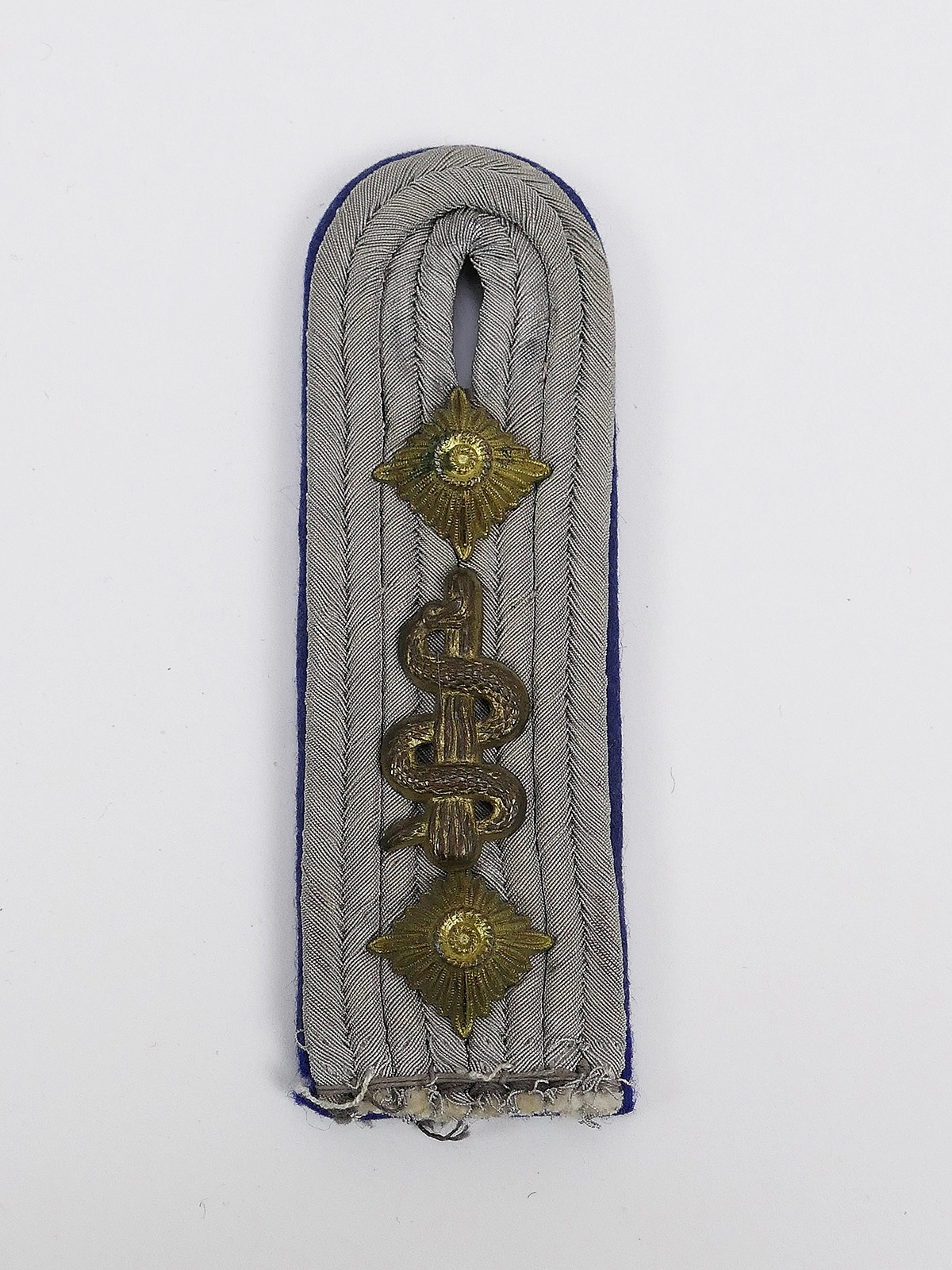 P1623339 #A/ Einzelklappe Original Schulterstück Sanitätsdienst Stabsarzt Schulterklappe