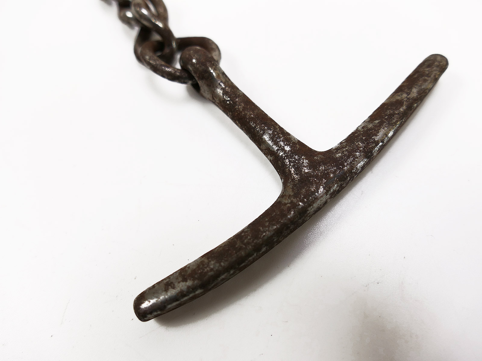 #D SS Hand Knebel Knebelkette Abführ-, Vorführ- oder Knebelkette ANTIK