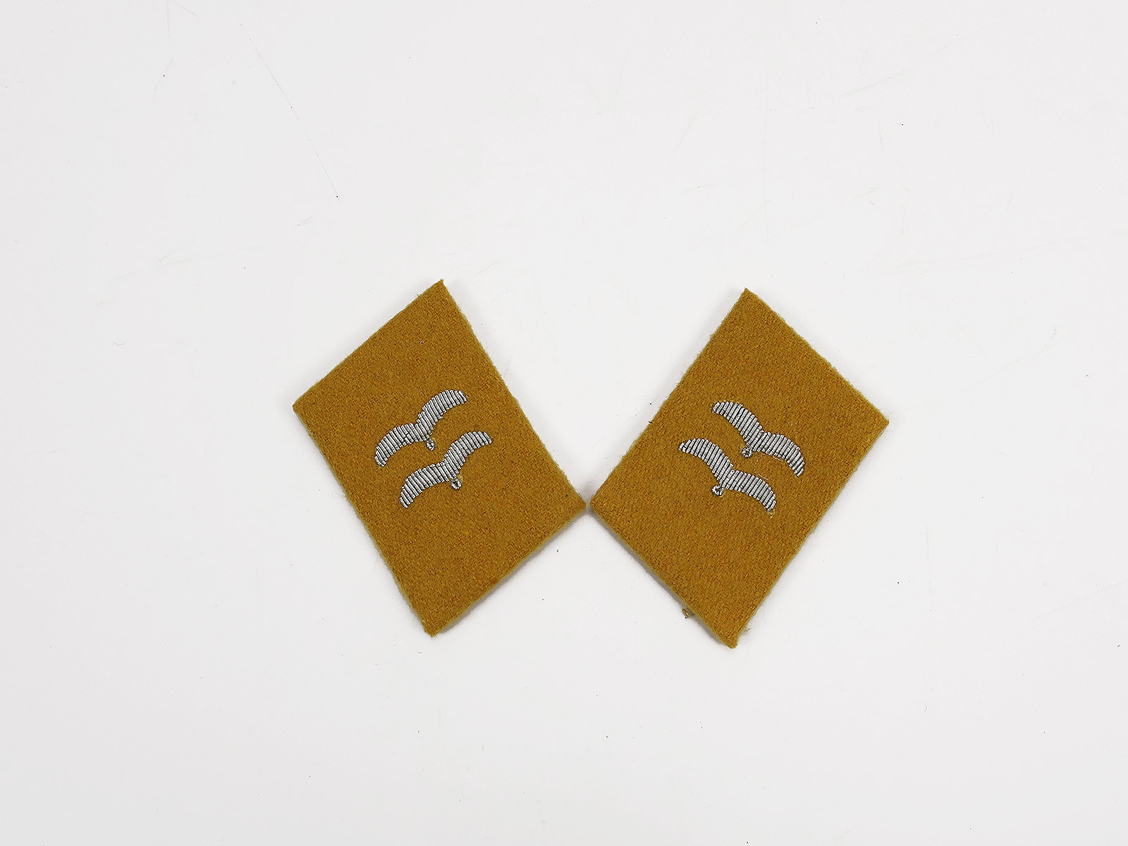 WW2 Luftwaffe Kragenspiegel LW Fliegerbluse Gefreiter / UFw Fallschirmjäger