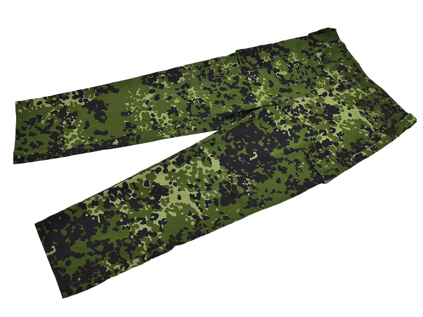 Dänemark Combat camouflage trousers grün Flecktarn HMAK 2002 Feldhose Tarnhose DK Gr.14 mit Maßen