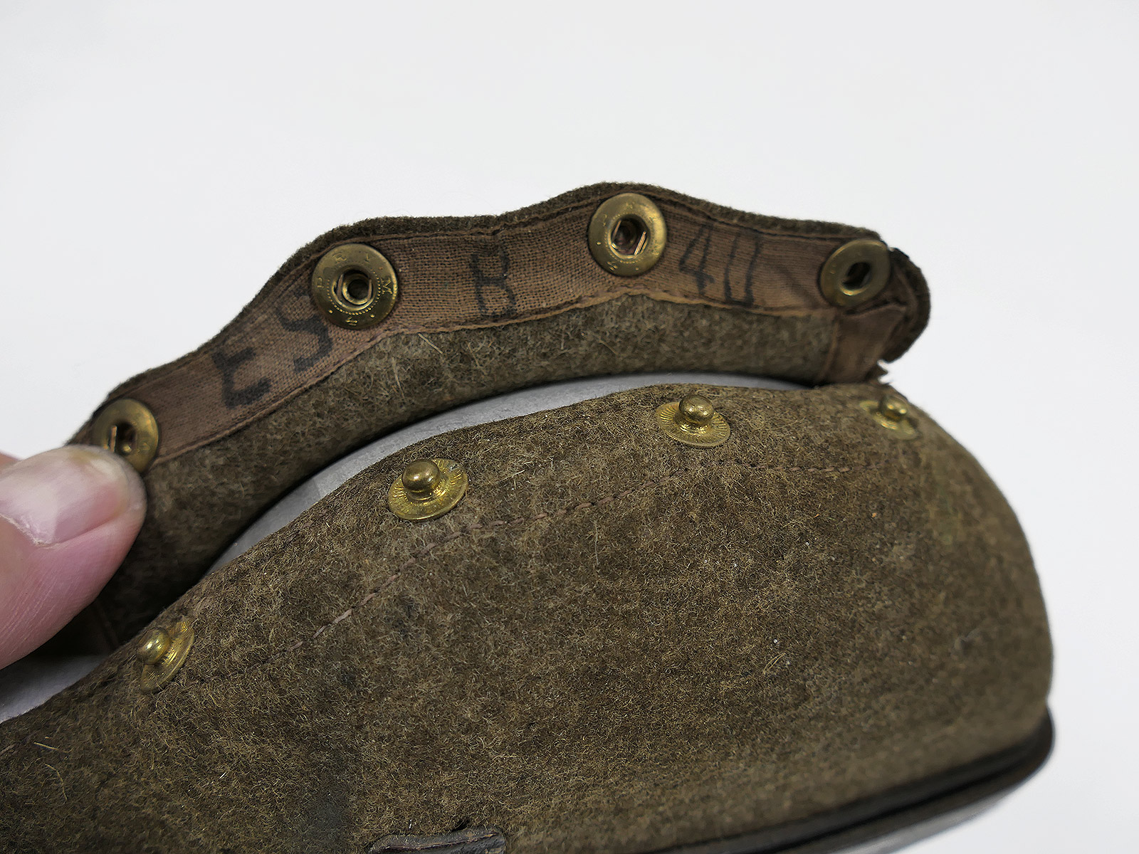 Wehrmacht Feldflasche ESB40 mit Original Alu Becher WAL39  COLLECTION BATTLE WORN