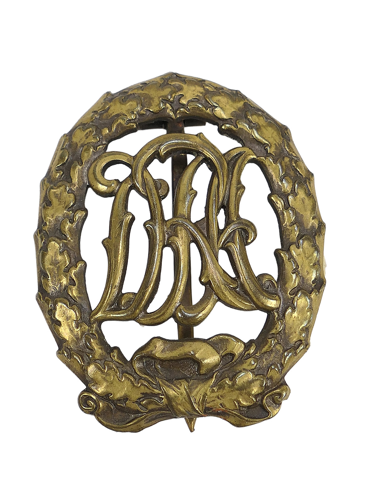 Original Deutsches Reichssportabzeichen Bronze DRA ohne Hakenkreuz Wernstein Jena