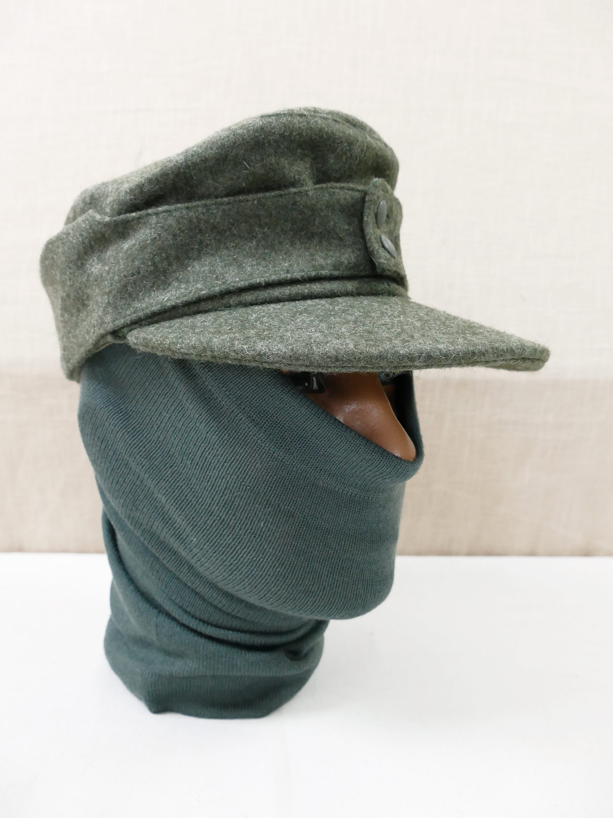 Wehrmacht Schlauchschal grünoliv Oma Schal Winter Zusatzbekleidung Feldmütze