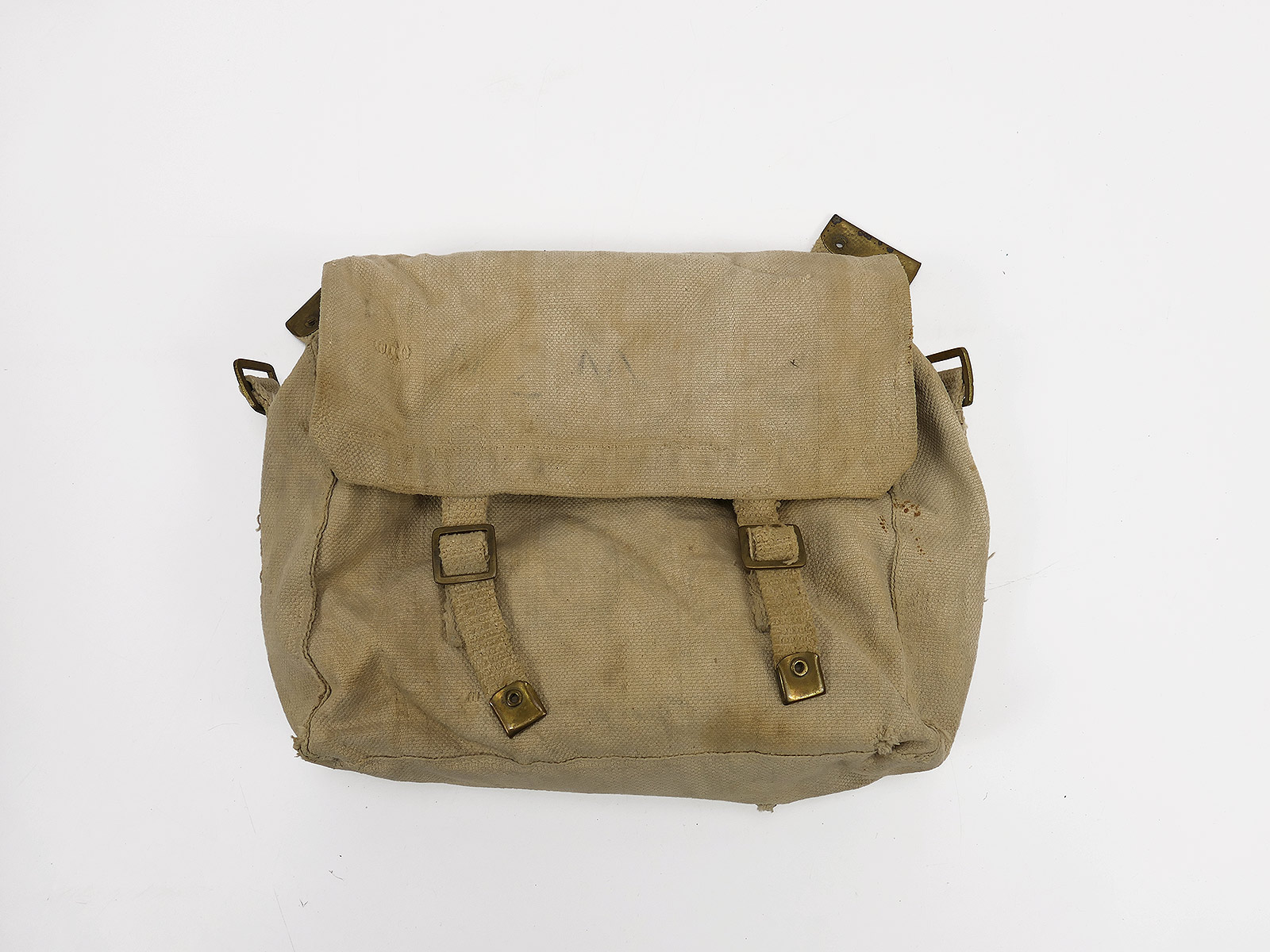 Original GB WW2 M37 Webbing Small Combat Pack SAS Jeep Afrika Collection BATTLE WORN