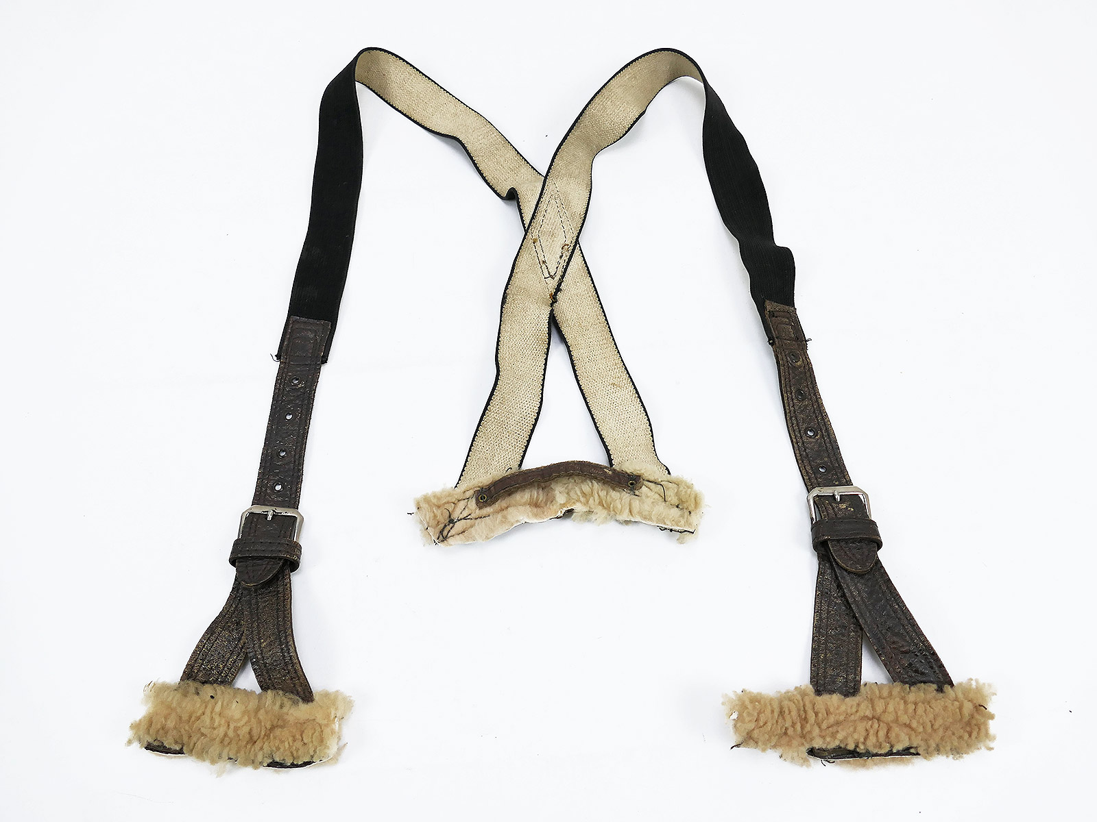 Ersatzteil Hosenträger für USAAF B-1 / A-3 Flying / Flight Trousers sheepskin Fliegerhose