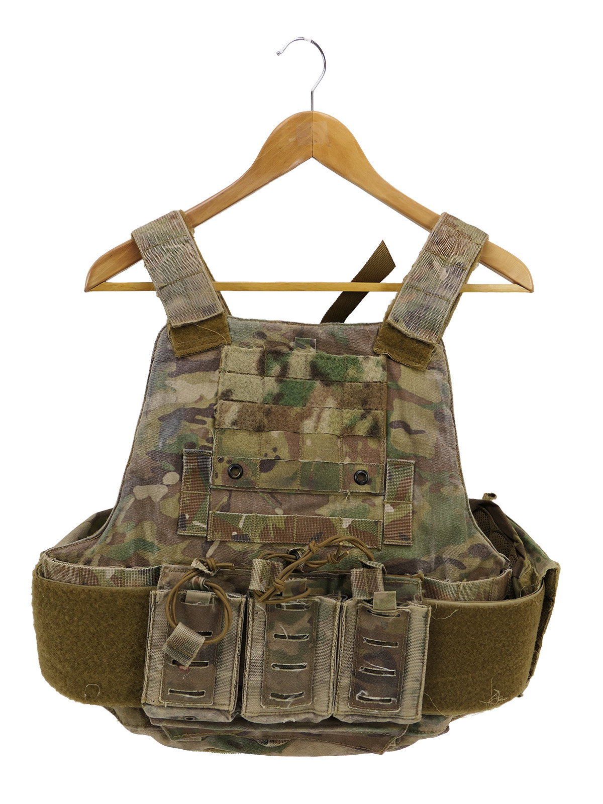 #3/ Dänemark Danish Army MultiCam Plate Carrier Plattenträger Einsatzweste Body Armor Gr. L/XL
