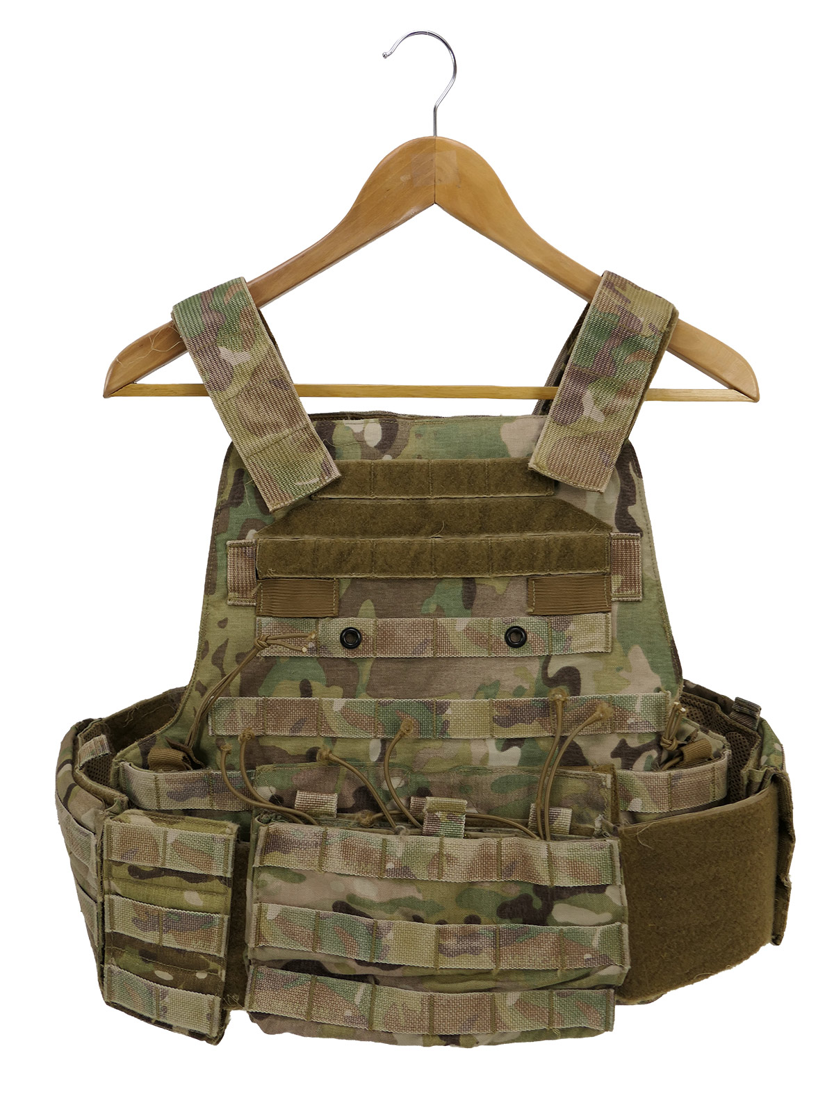 #4/ Dänemark Danish Army MultiCam Plate Carrier Plattenträger Einsatzweste Body Armor Gr. S/M